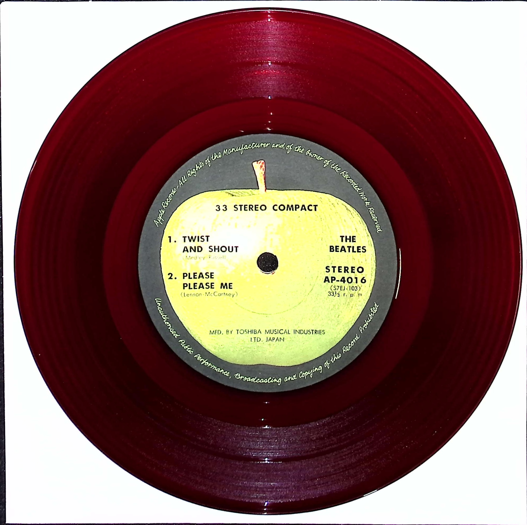 The Beatles - Twist And Shout  (Japan)