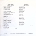 The Beatles - All My Loving / Love Me Do (Japan)