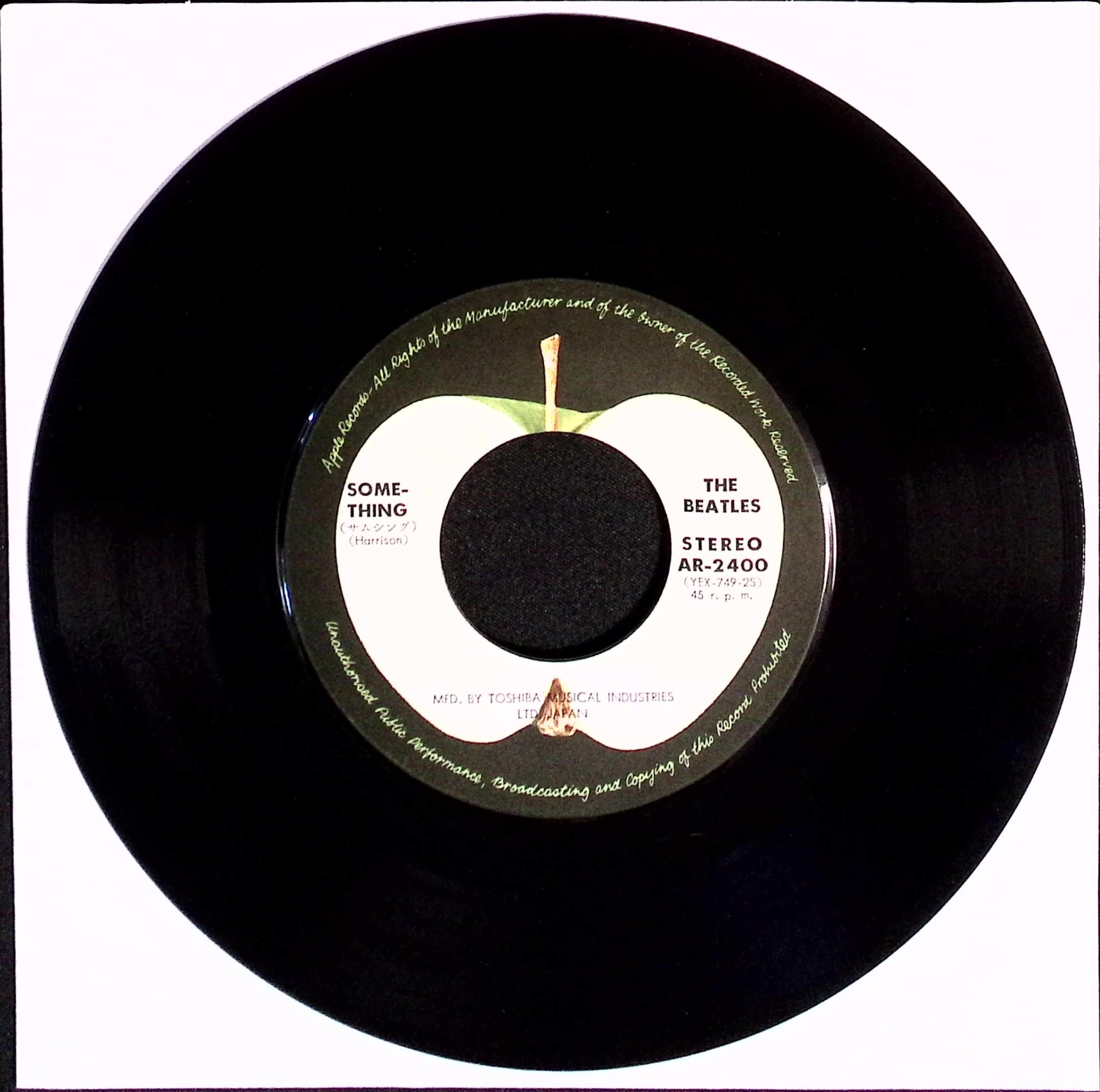 The Beatles - Come Together / Something (Japan)