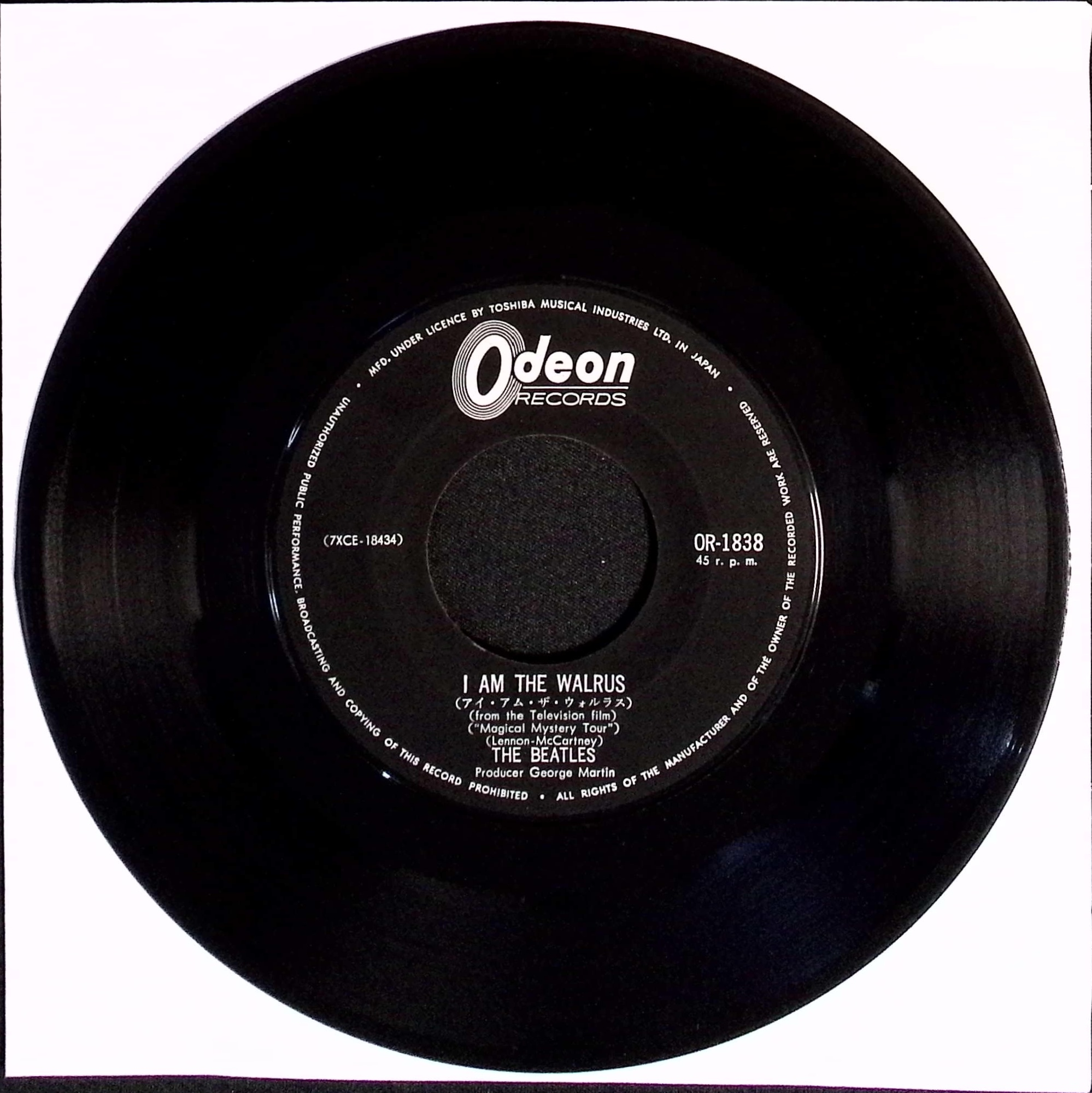 The Beatles - Hello Goodbye / I Am The Walrus (Japan)