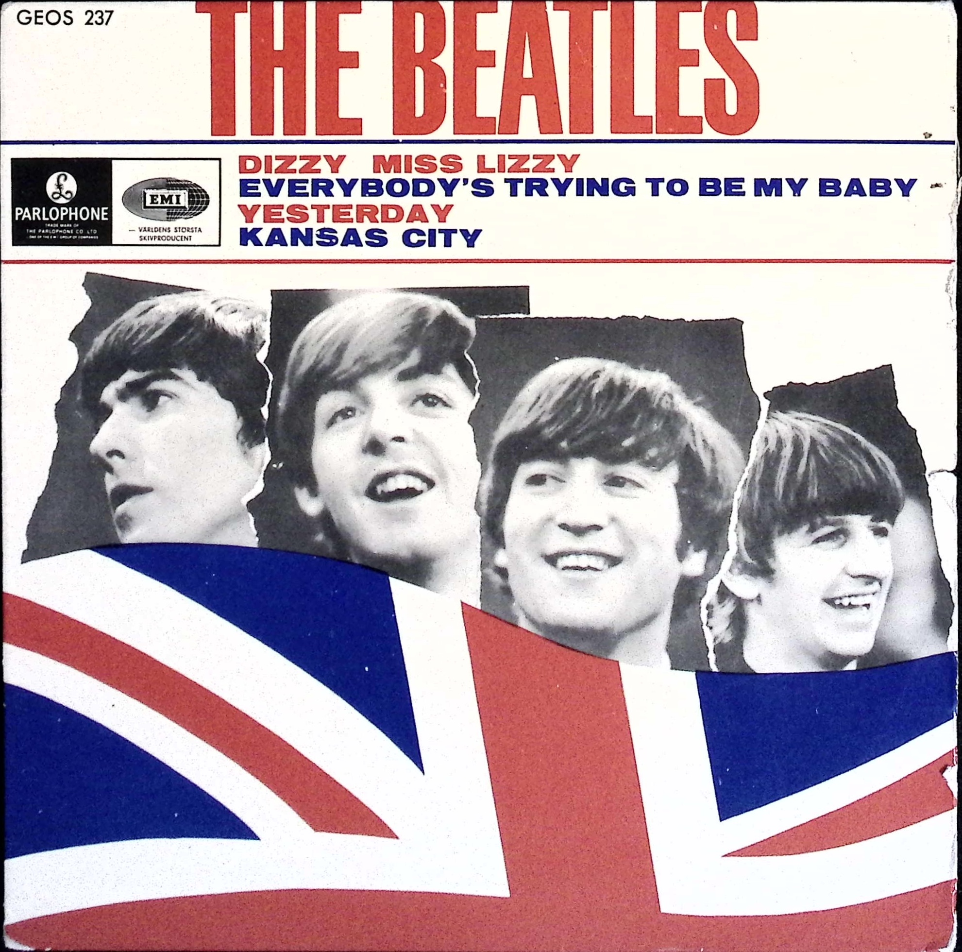 The Beatles - Dizzy Miss Lizzy  (Sweden)