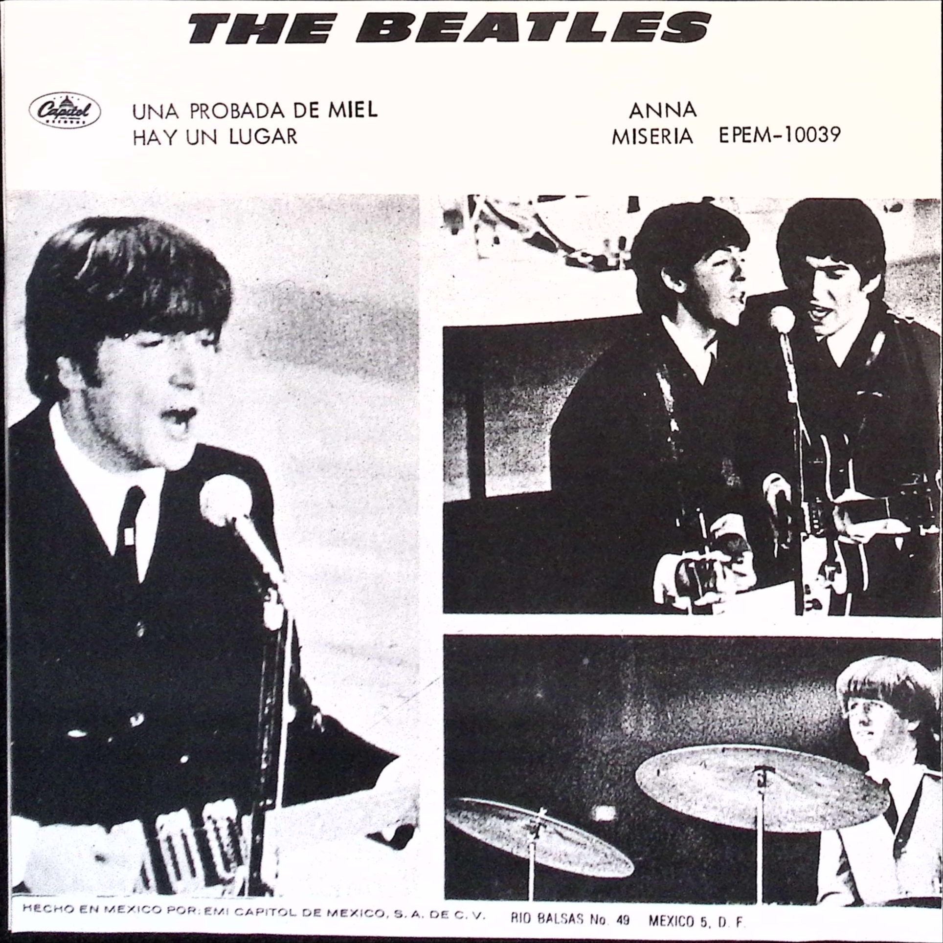 The Beatles - Una Probada De Miel (Mexico)