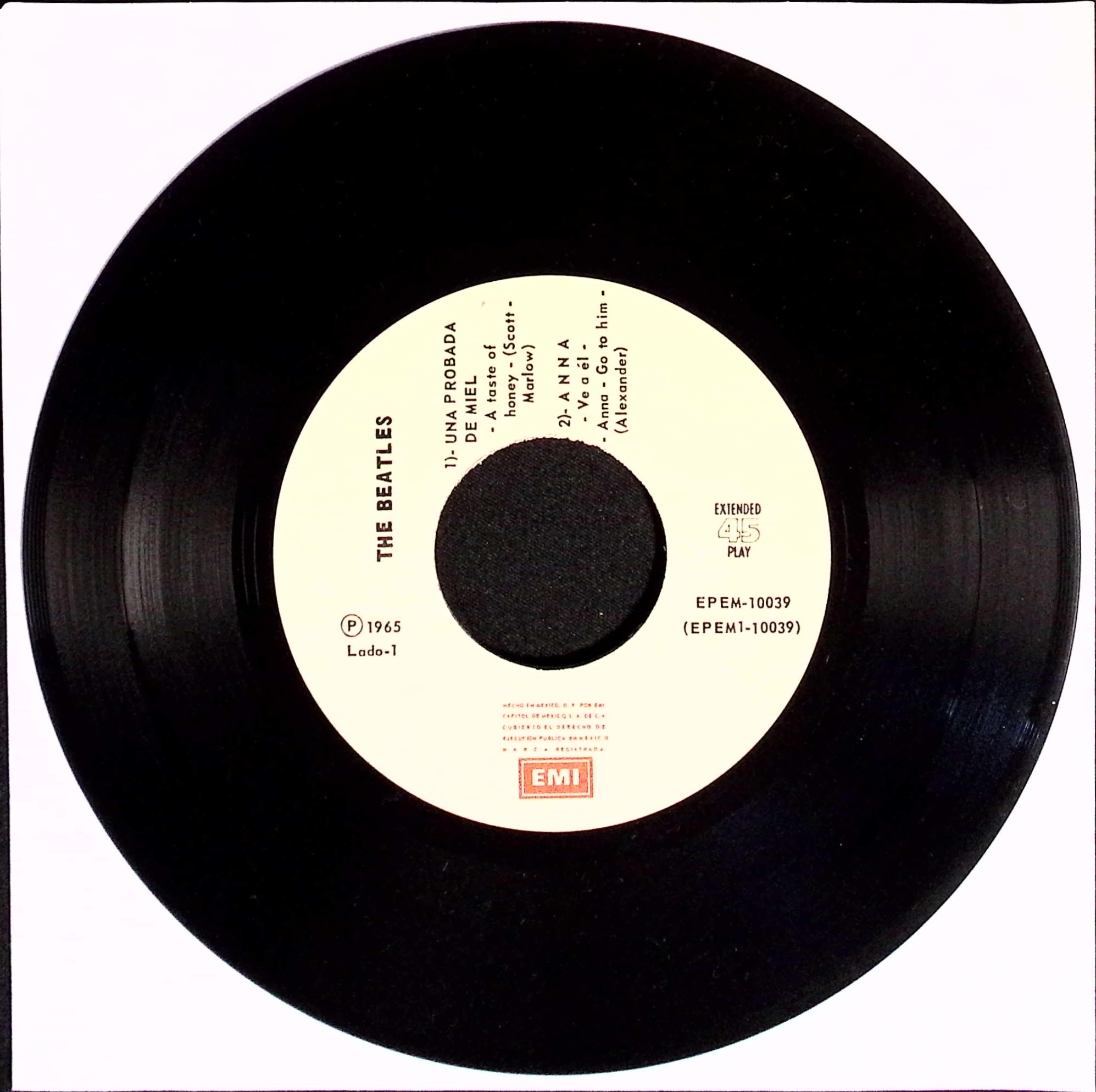 The Beatles - Una Probada De Miel (Mexico)