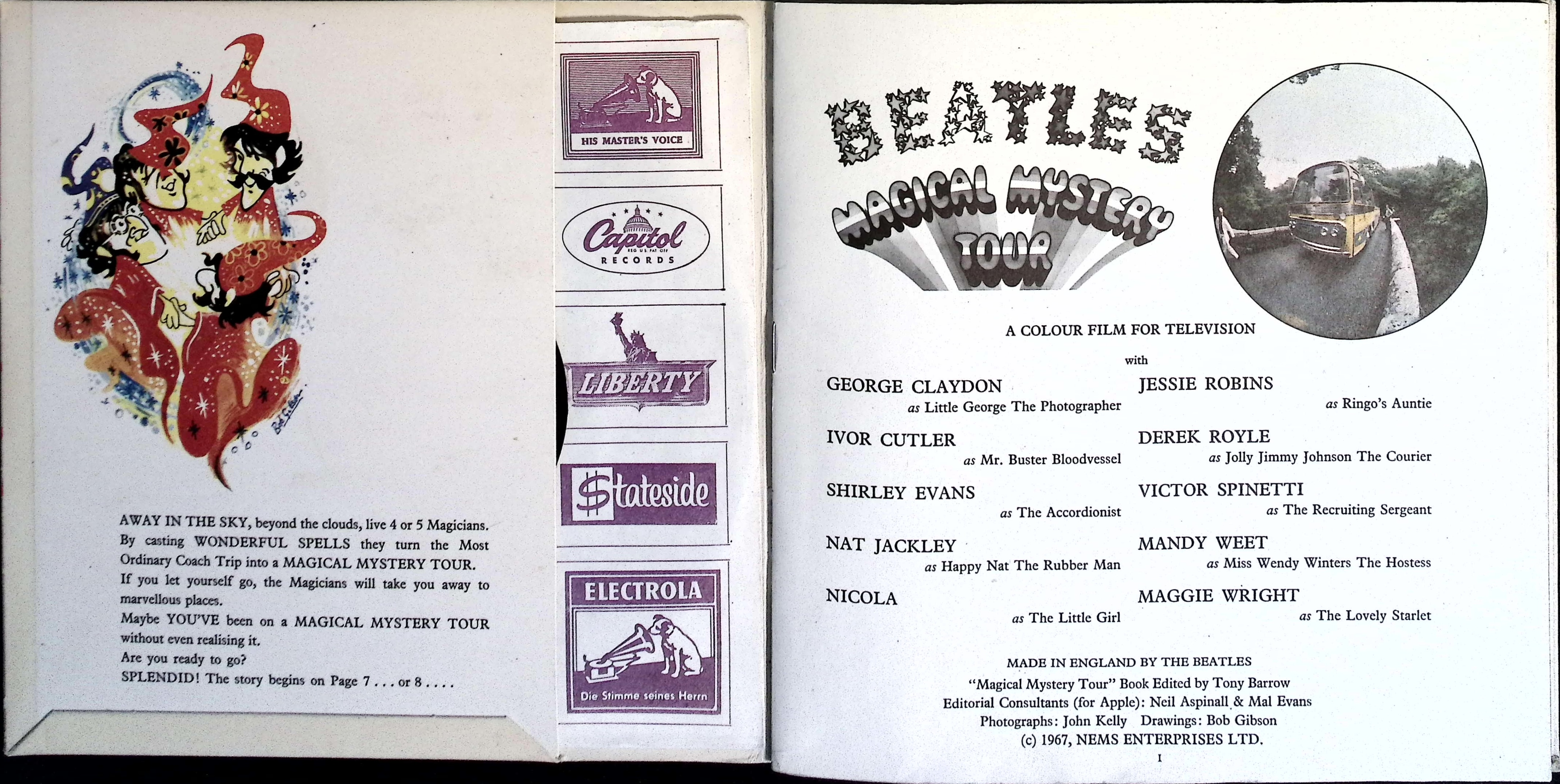 The Beatles - Magical Mystery Tour (Finland)