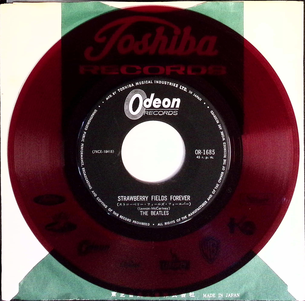 The Beatles - Strawberry Fields Forever / Penny Lane (Japan)