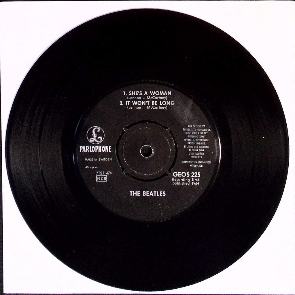 The Beatles - I Feel Fine (Sweden)