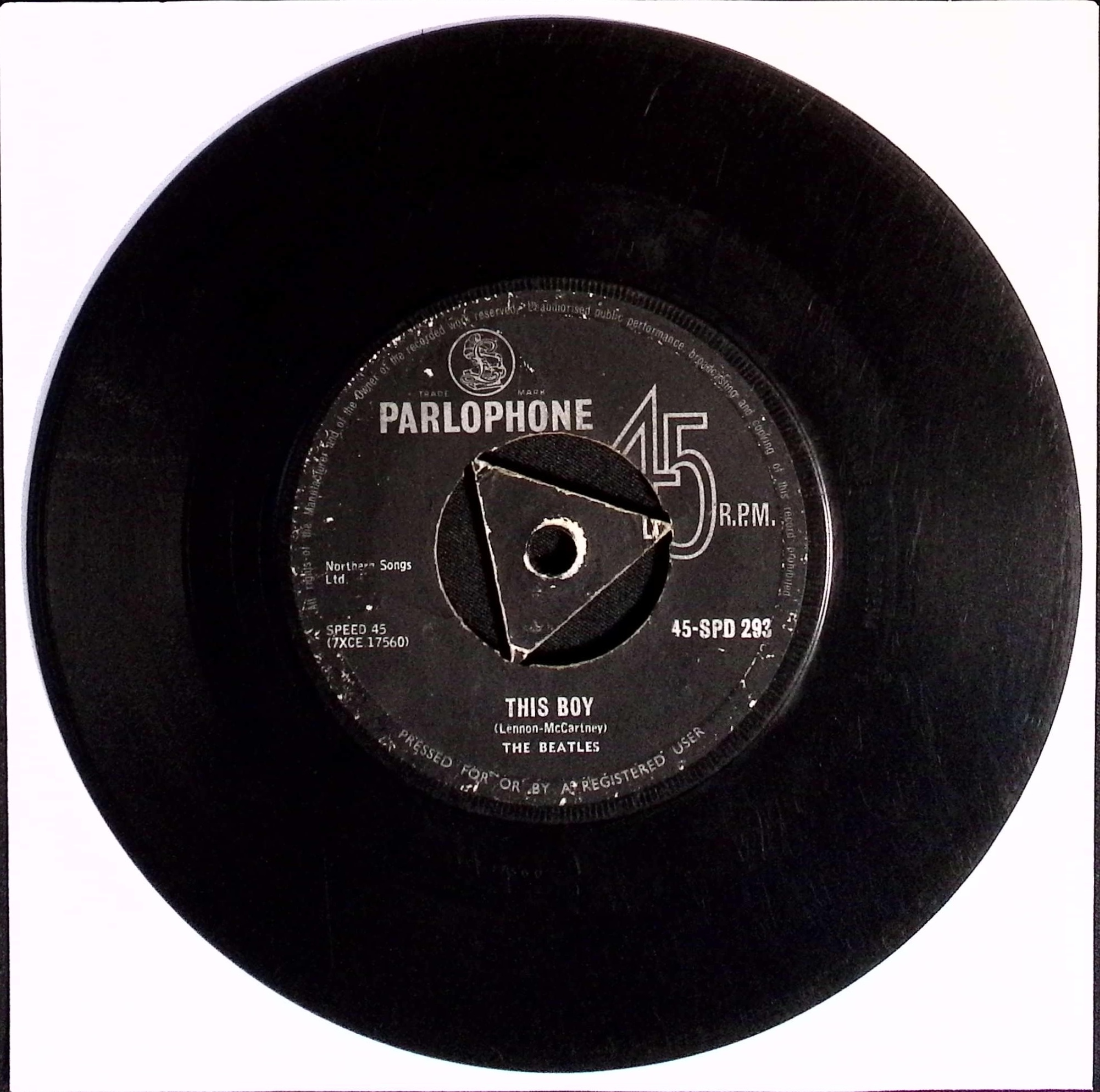 The Beatles - I Want To Hold Your Hand / This Boy (South Rhodesia)