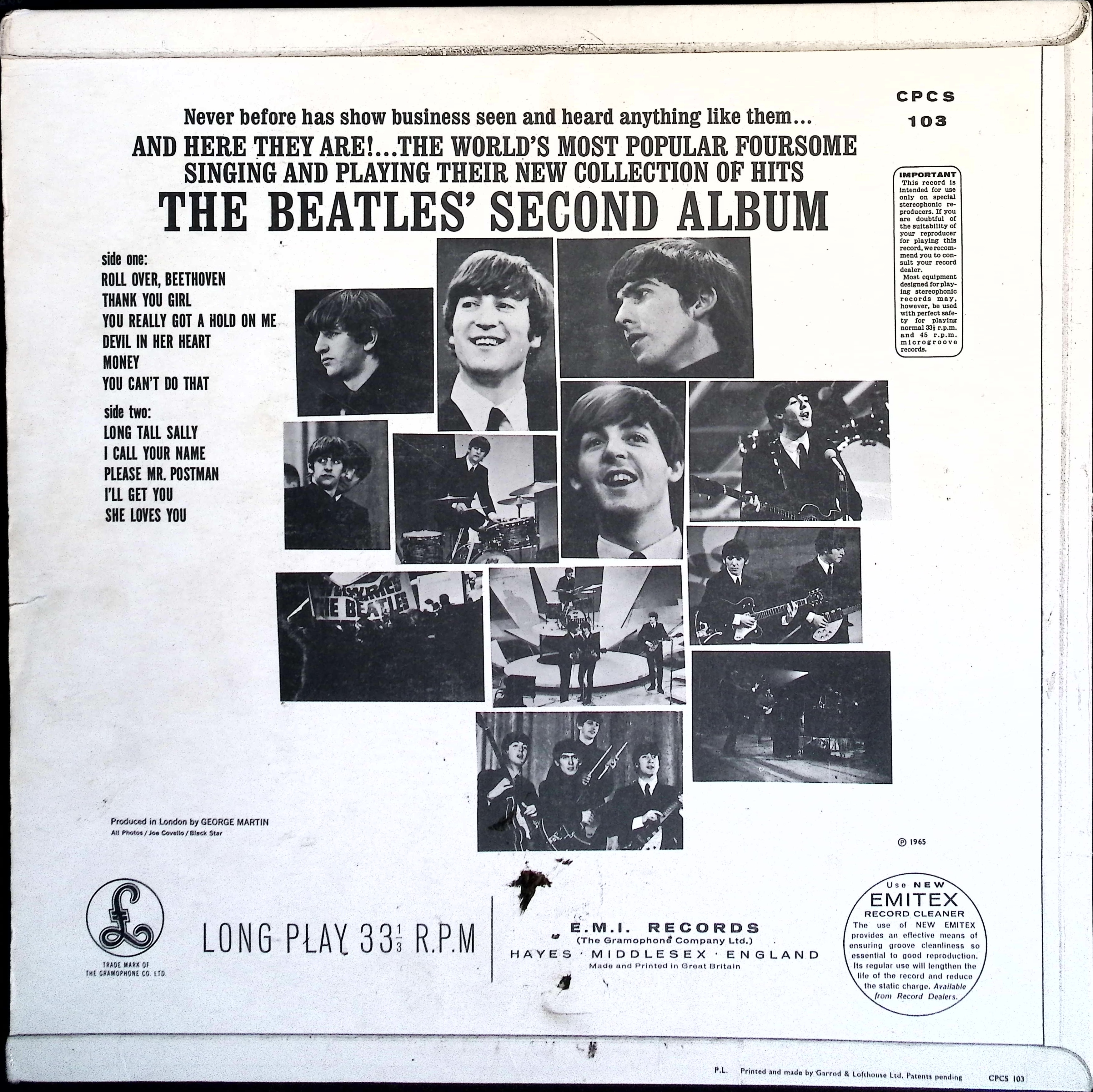 The Beatles - Second Album (Export) (UK)
