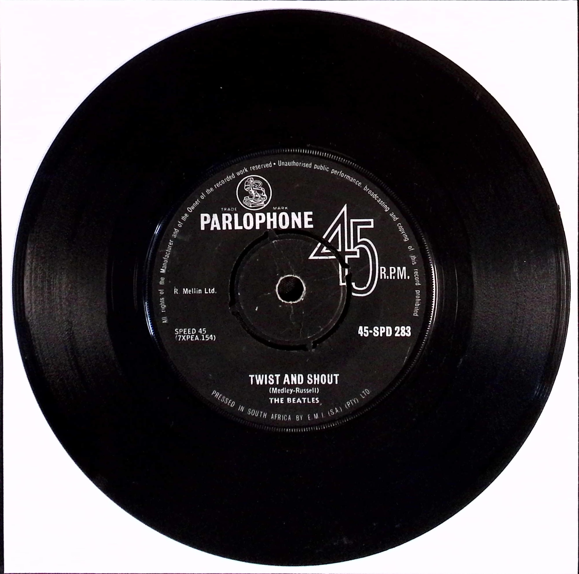 The Beatles - Twist And Shout / Do You Want To Know A Secret (South Africa)