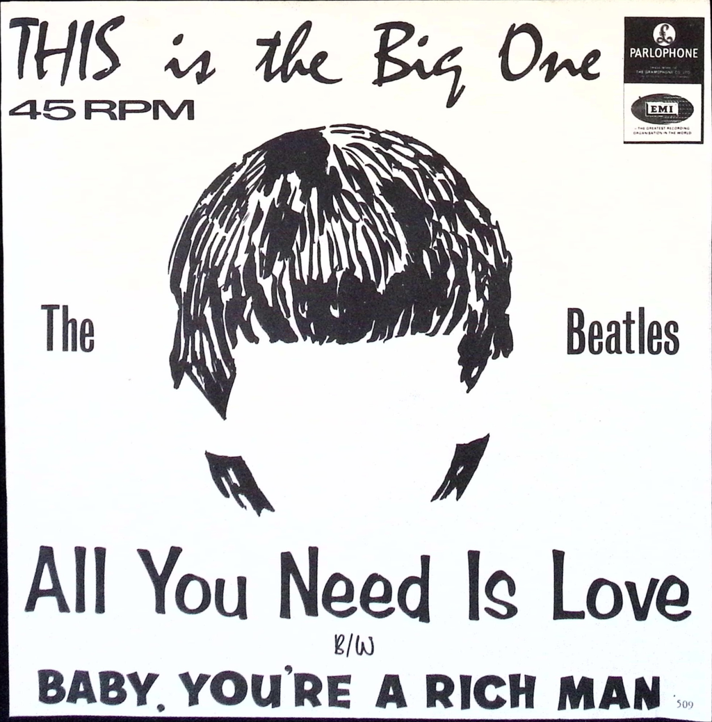 The Beatles - All You Need Is Love / Baby You're A Rich Man (South Africa)