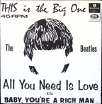 The Beatles - All You Need Is Love / Baby You're A Rich Man (South Africa)