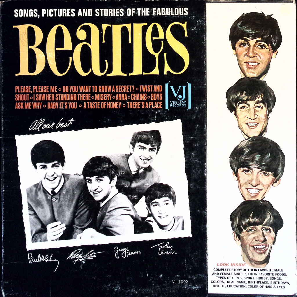 The Beatles - Songs - Pictures and Stories of the Fabulous Beatles (USA)