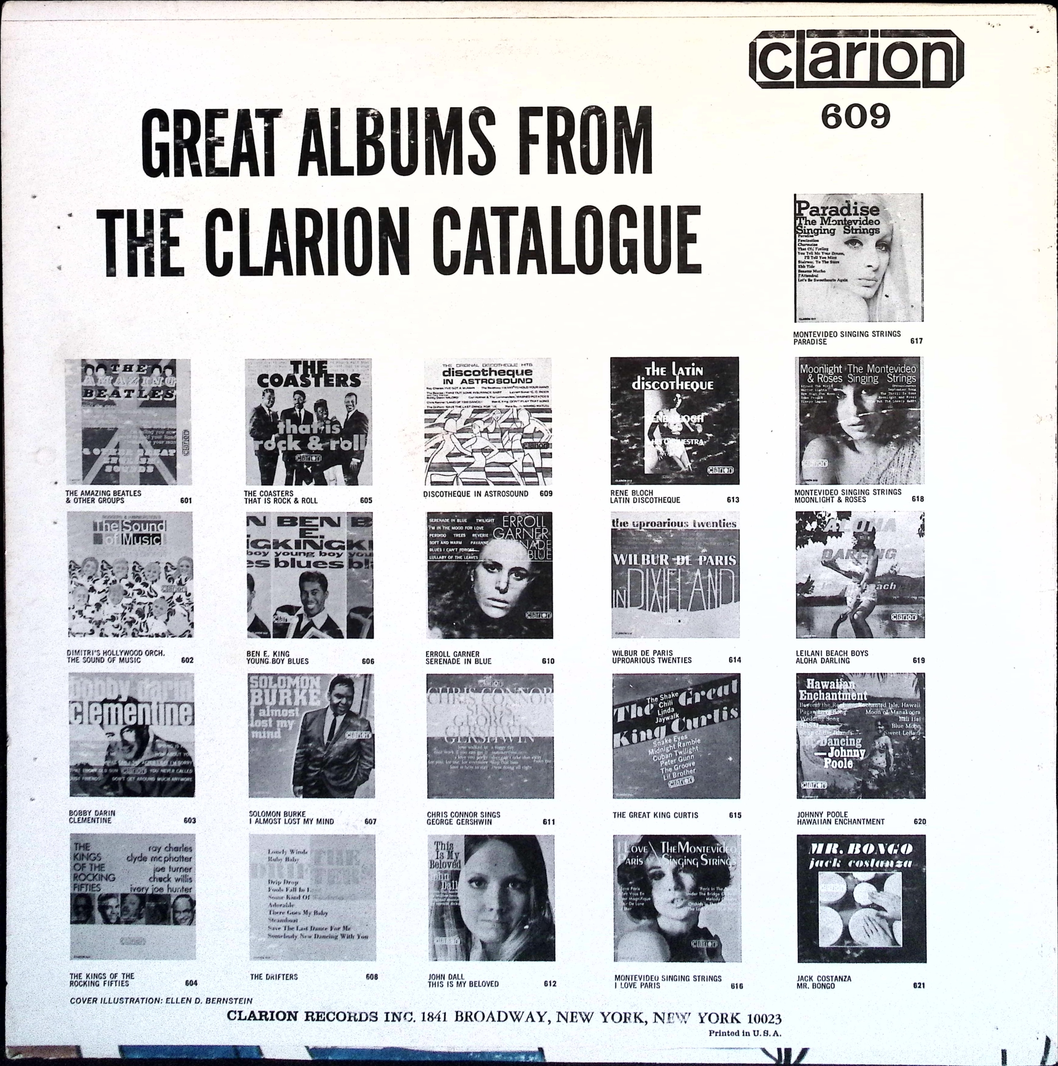 Various Artists - Discotheque in Astrosound (containing Beatles with Tony Sheridan) (USA)