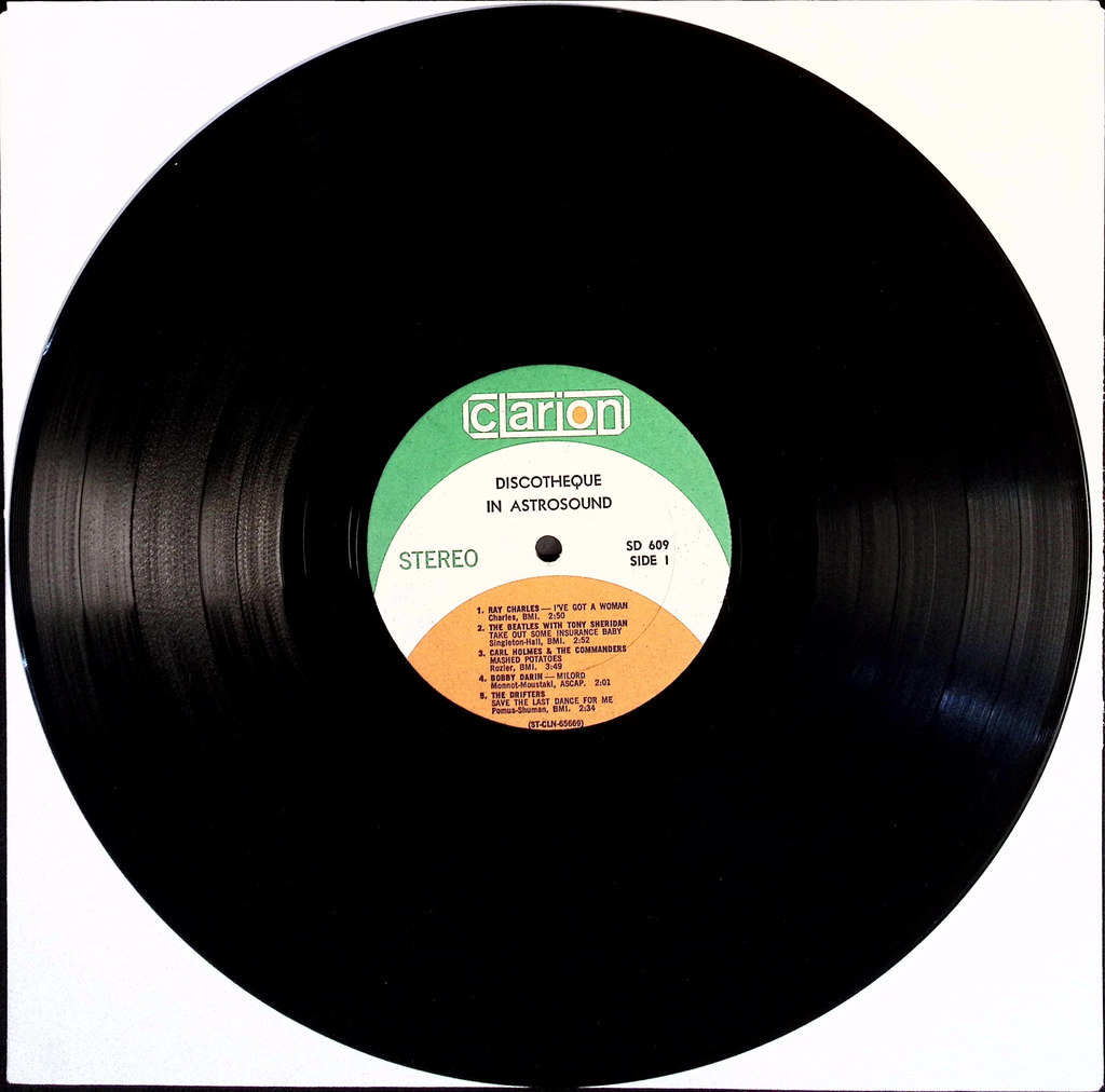 Various Artists - Discotheque in Astrosound (containing Beatles with Tony Sheridan) (USA)