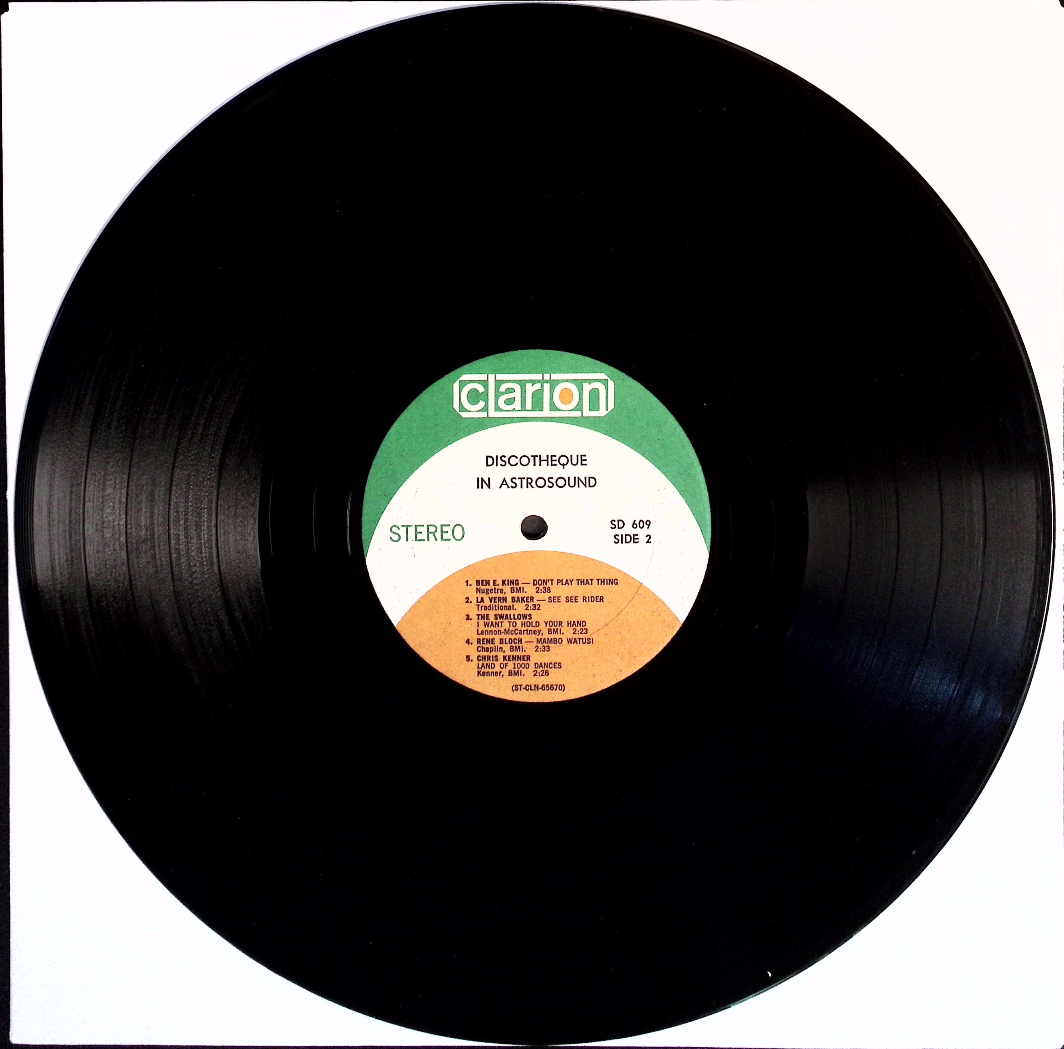 Various Artists - Discotheque in Astrosound (containing Beatles with Tony Sheridan) (USA)