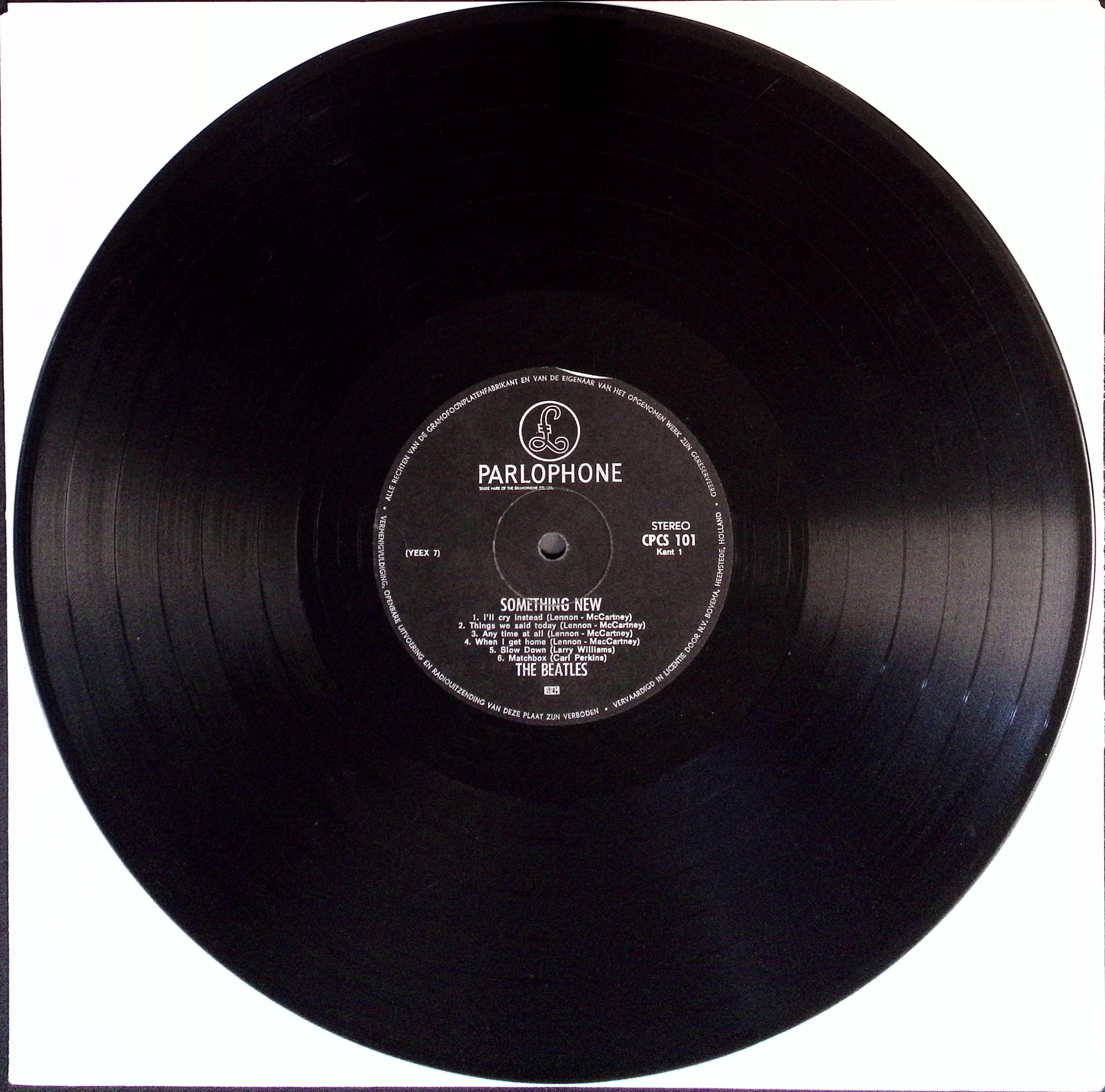 The Beatles - Something New (Export) (Netherlands)