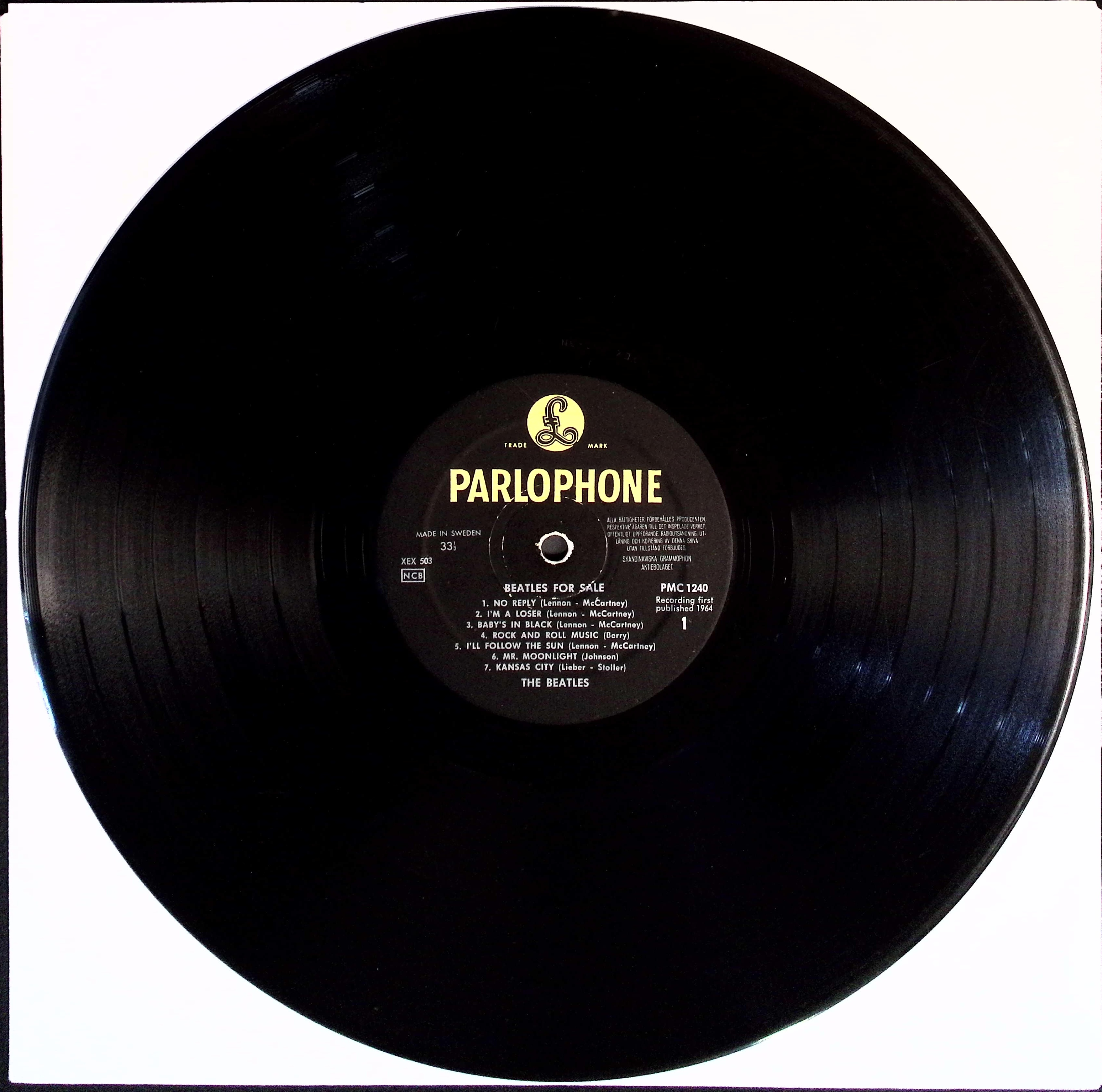 The Beatles - Beatles For Sale (Sweden)