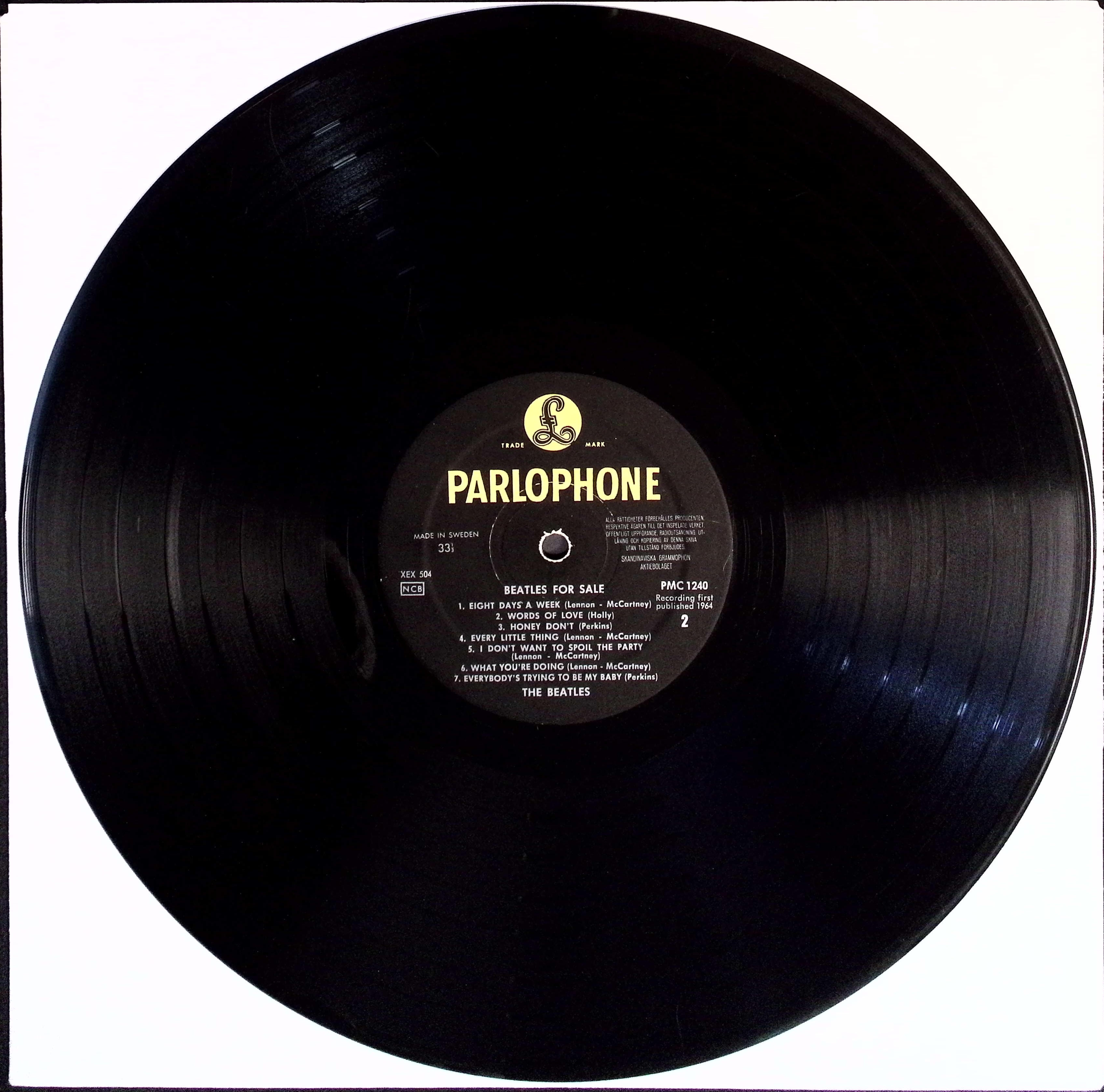 The Beatles - Beatles For Sale (Sweden)