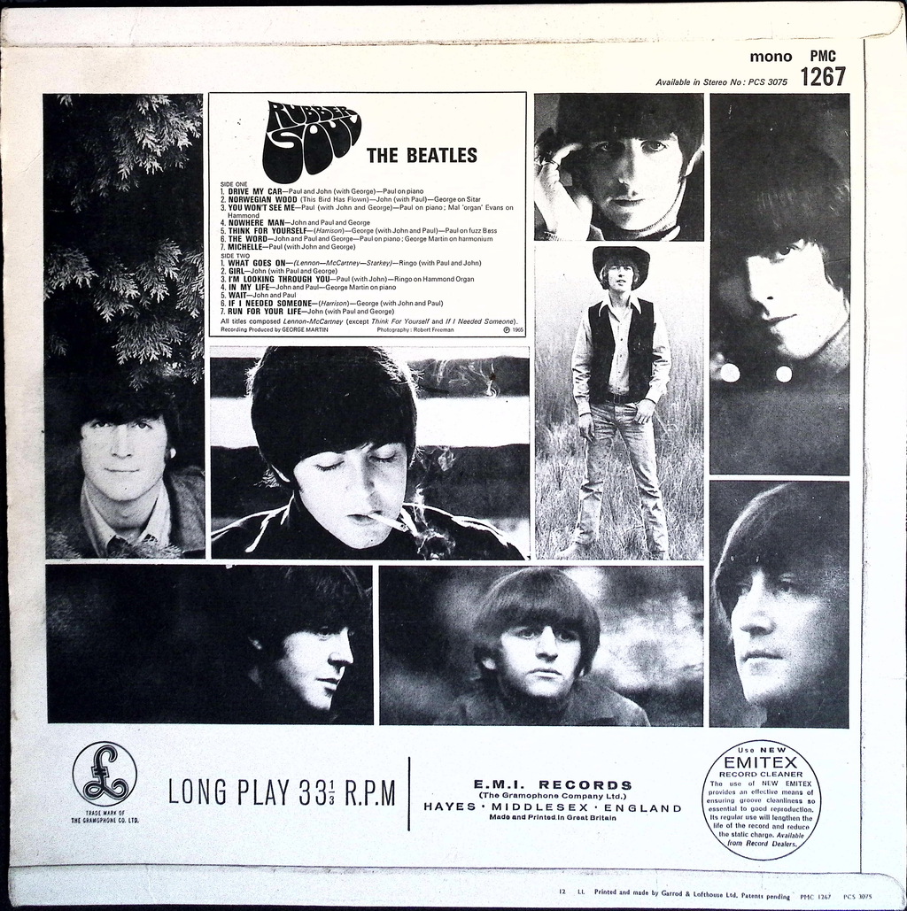 The Beatles - Rubber Soul (UK)