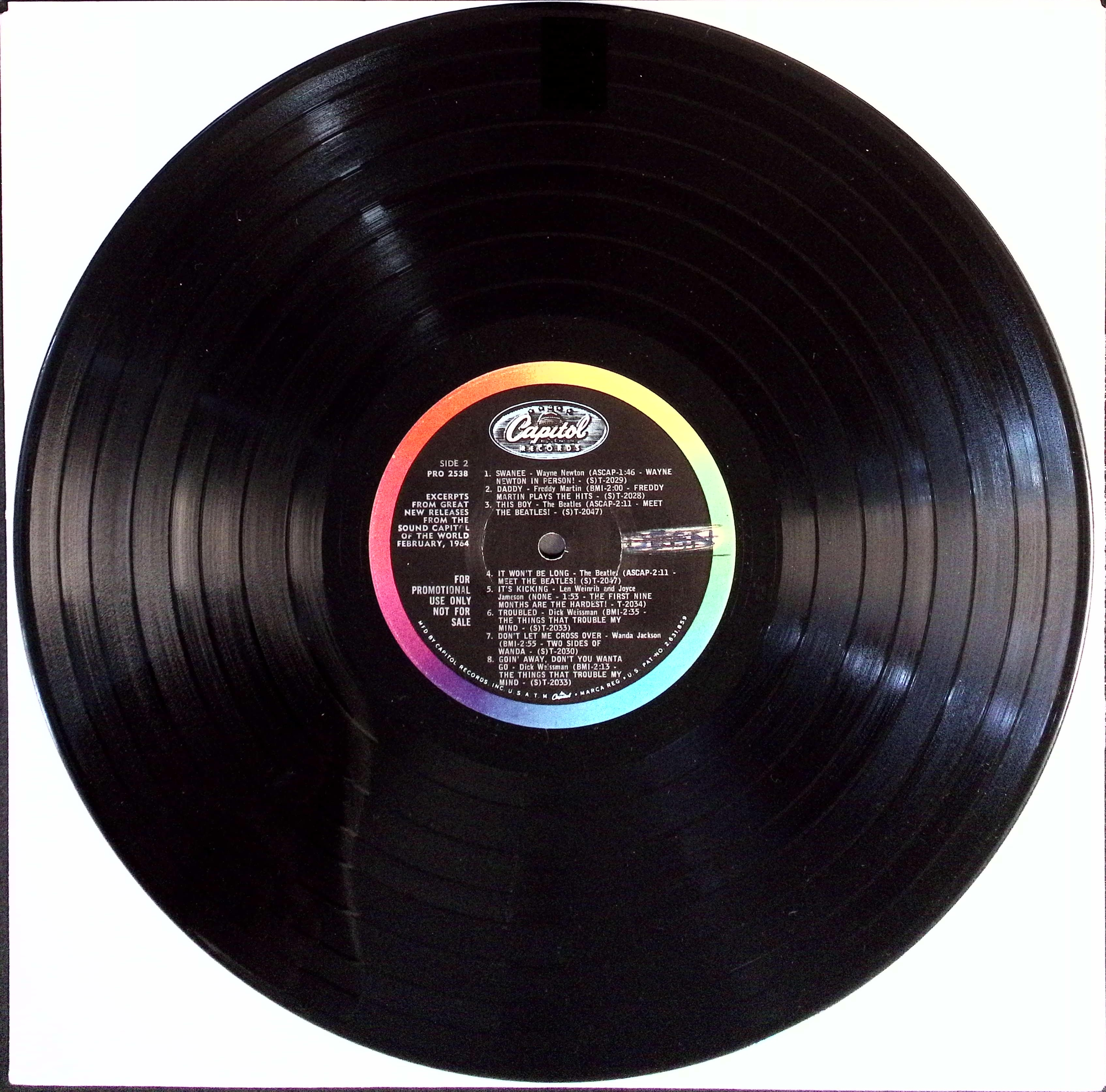 The Beatles - Promo: Great New Releases from the Sound Capitol of the World (USA)