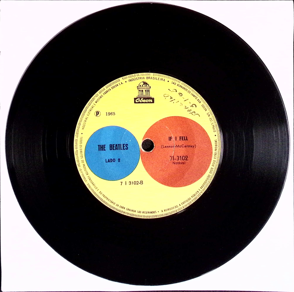The Beatles - I Feel Fine / If I Fell (Brazil)