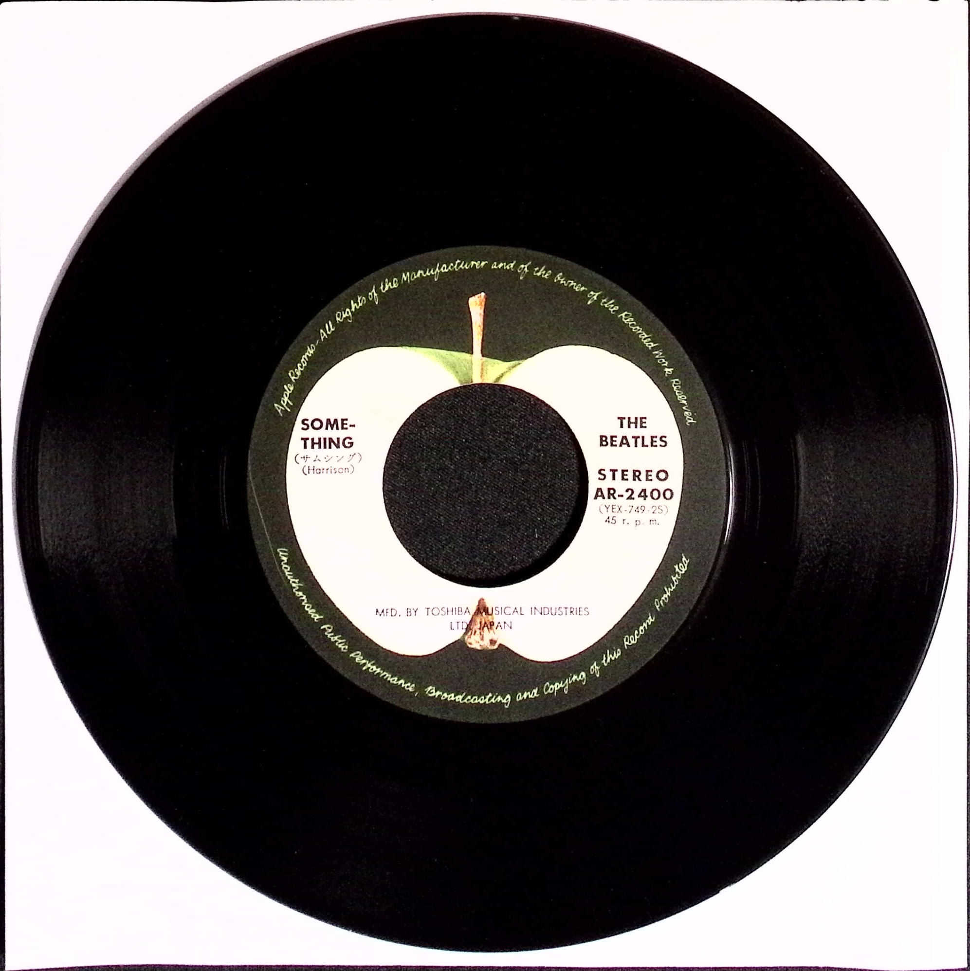 The Beatles - Come Together / Something (Japan)