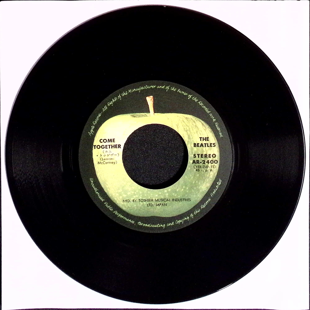 The Beatles - Come Together / Something (Japan)