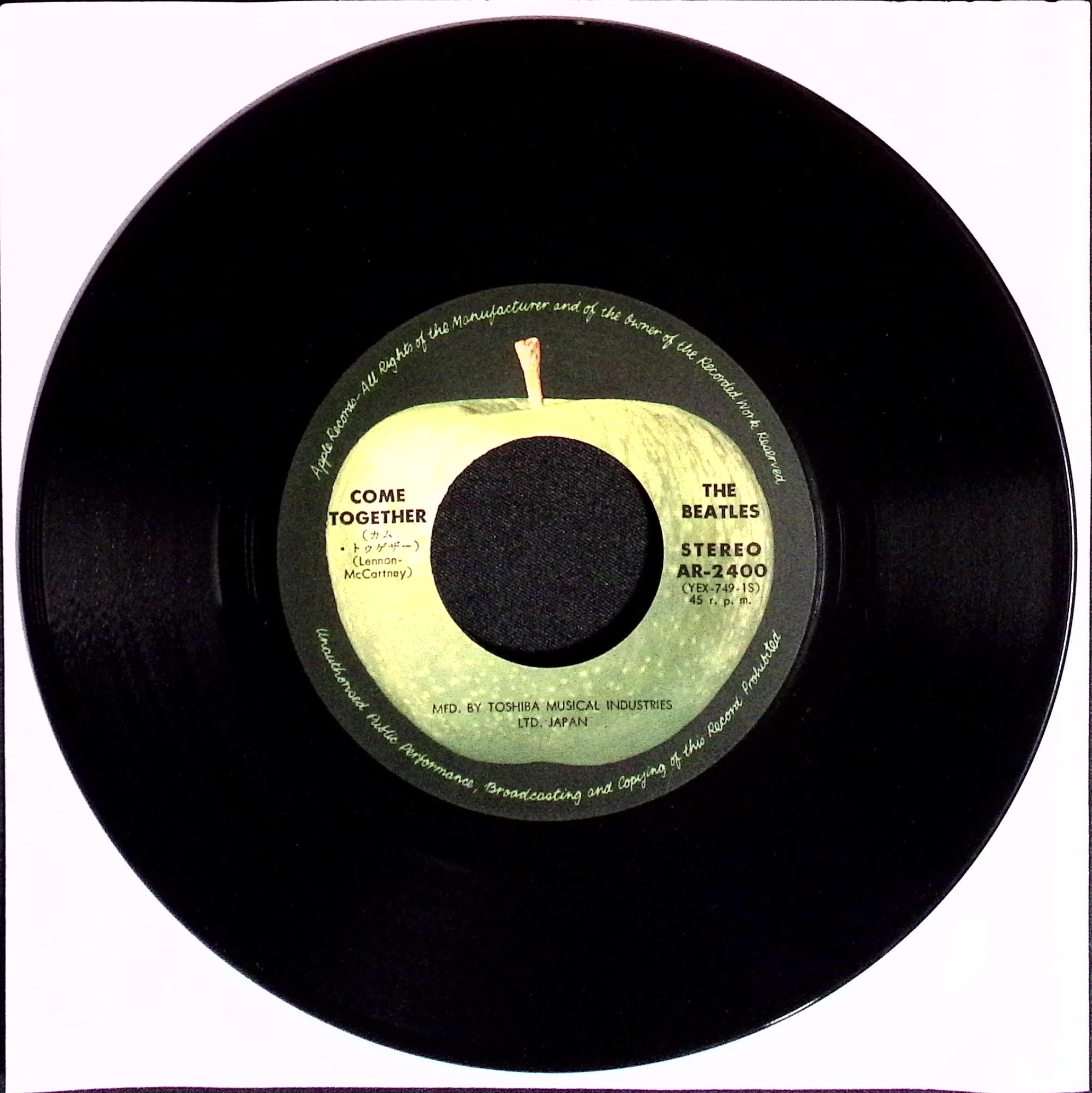 The Beatles - Come Together / Something (Japan)