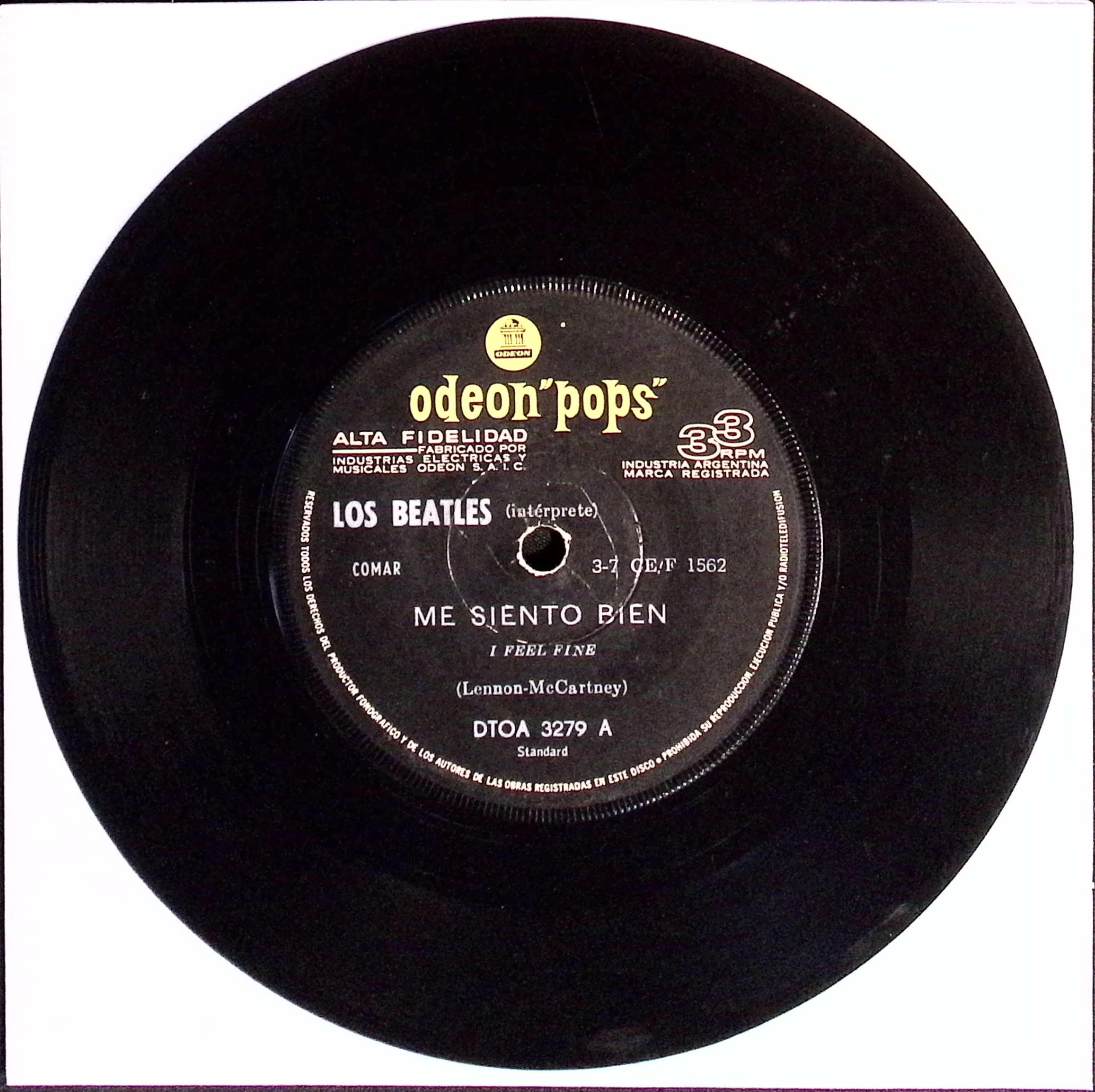 The Beatles - Me Siento Bien (Argentina)