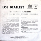 The Beatles - Twist Y Gritos / La Vi Parada Ahi (Argentina)