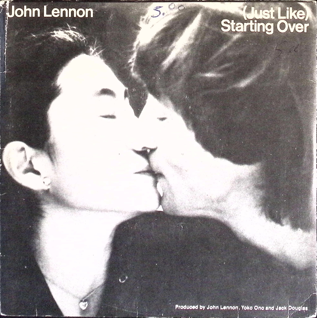 John Lennon - Just Like Starting Over / Kiss Kiss Kiss (Brazil)