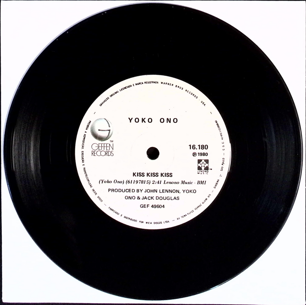 John Lennon - Just Like Starting Over / Kiss Kiss Kiss (Brazil)