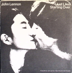 John Lennon - Just Like Starting Over / Kiss Kiss Kiss (Uruguay)