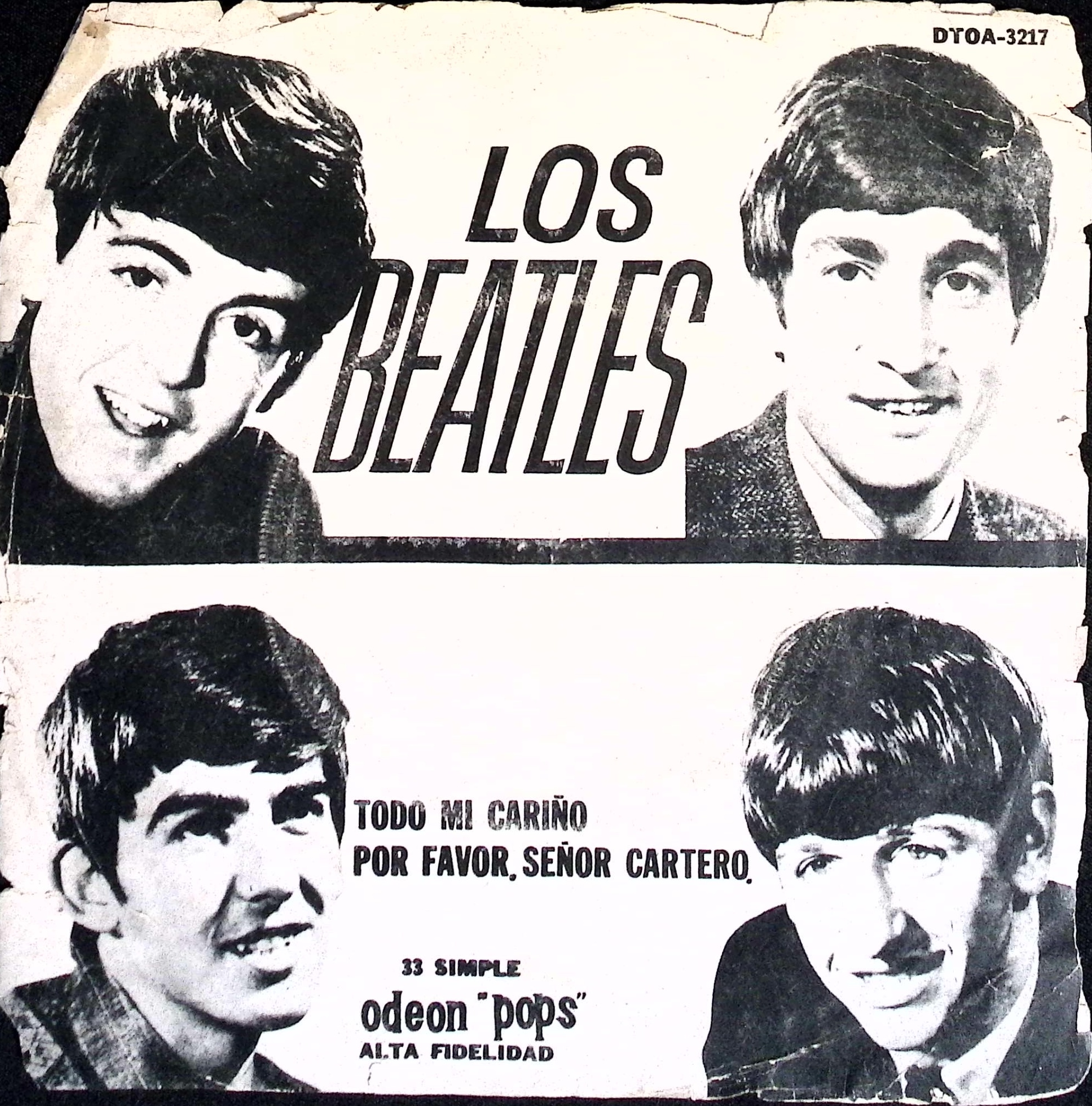 The Beatles - Todo Mi Cariño / Por Favor Señor Cartero (Argentina)