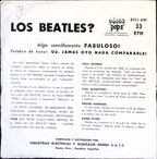 The Beatles - Twist y Gritos / La Vi Parada Ahi (Argentina)