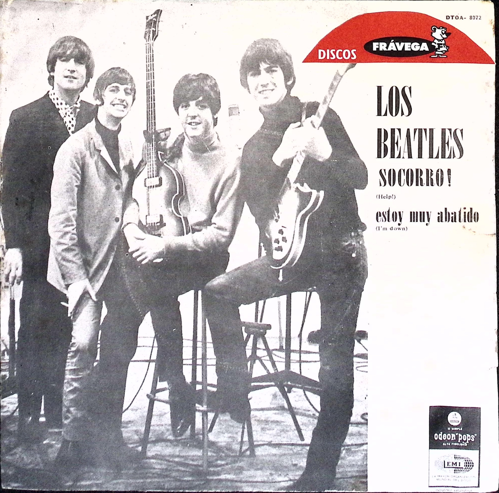 The Beatles - Socorro / Estoy Muy Abatido (Help!/I’m Down) (Argentina)