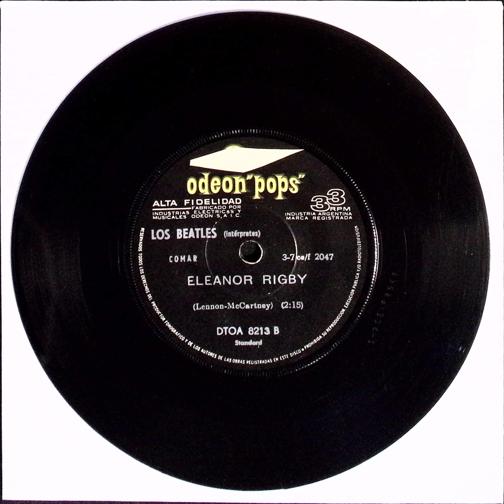 The Beatles - Submarino Amarillo / Eleanor Rigby (Argentina)