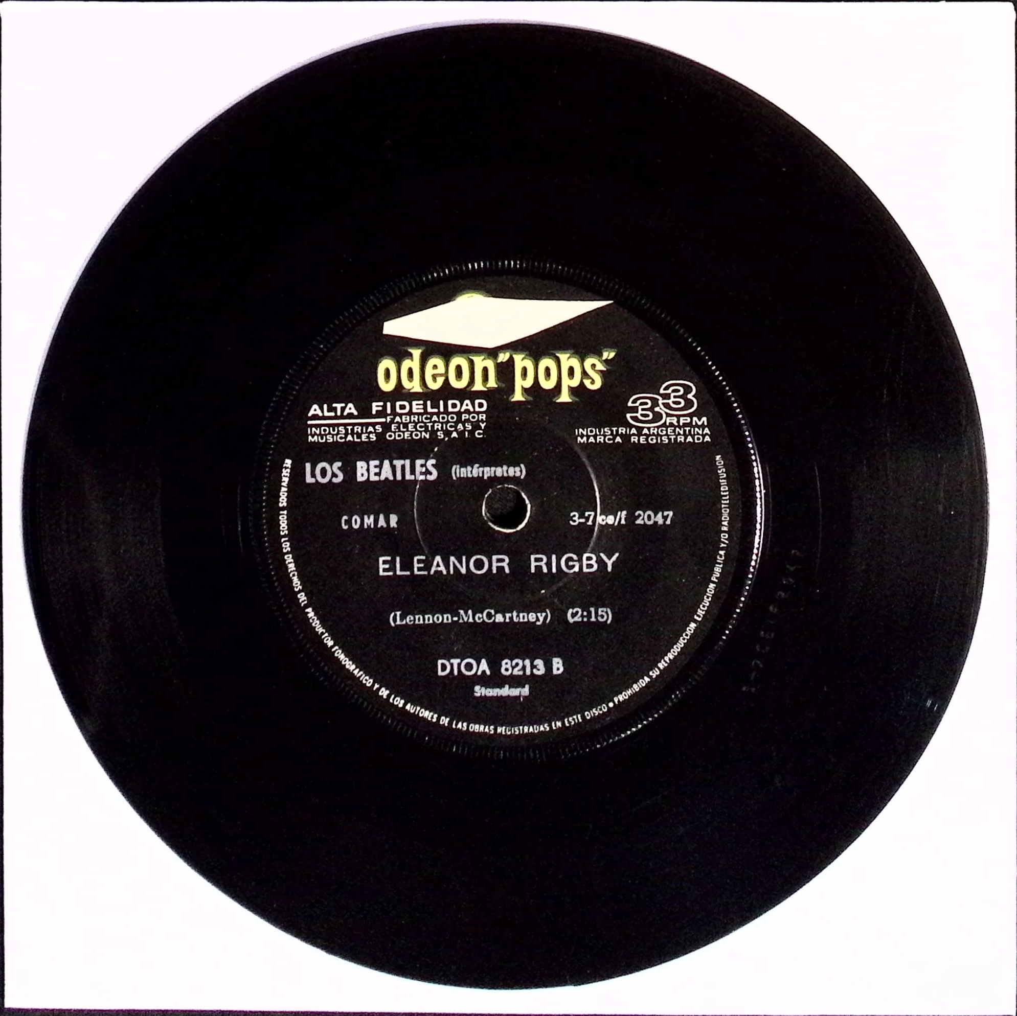 The Beatles - Submarino Amarillo / Eleanor Rigby (Argentina)