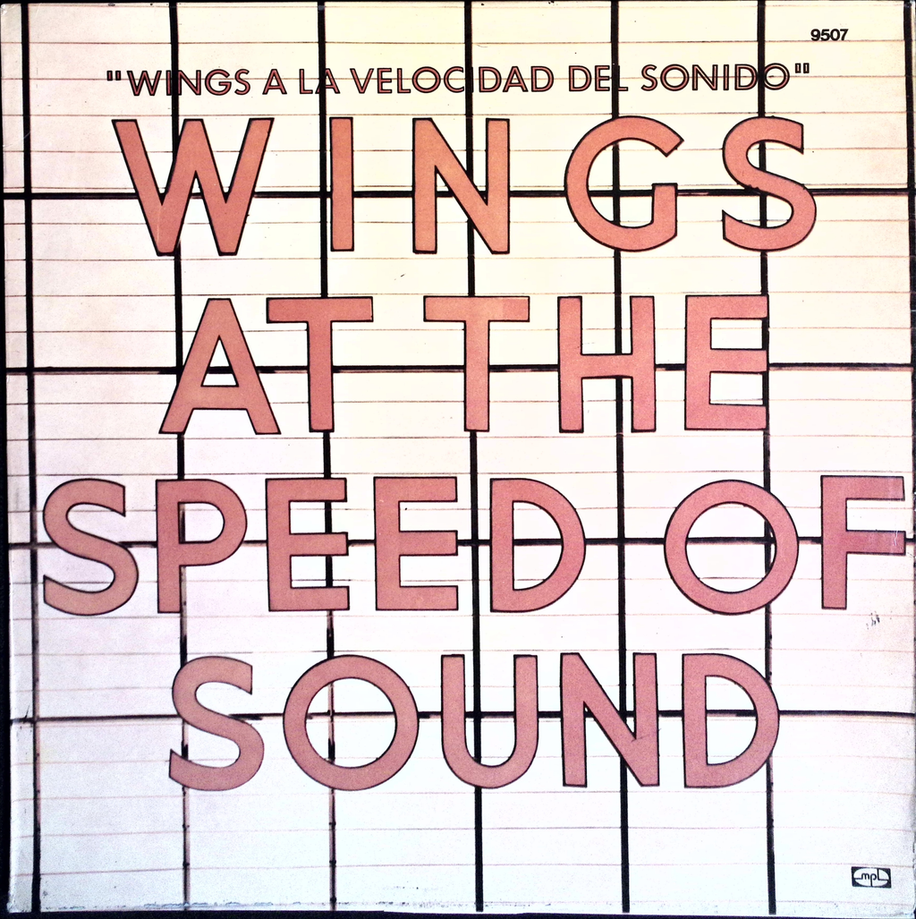 Wings - Wings at the Speed of Sound (Argentina)