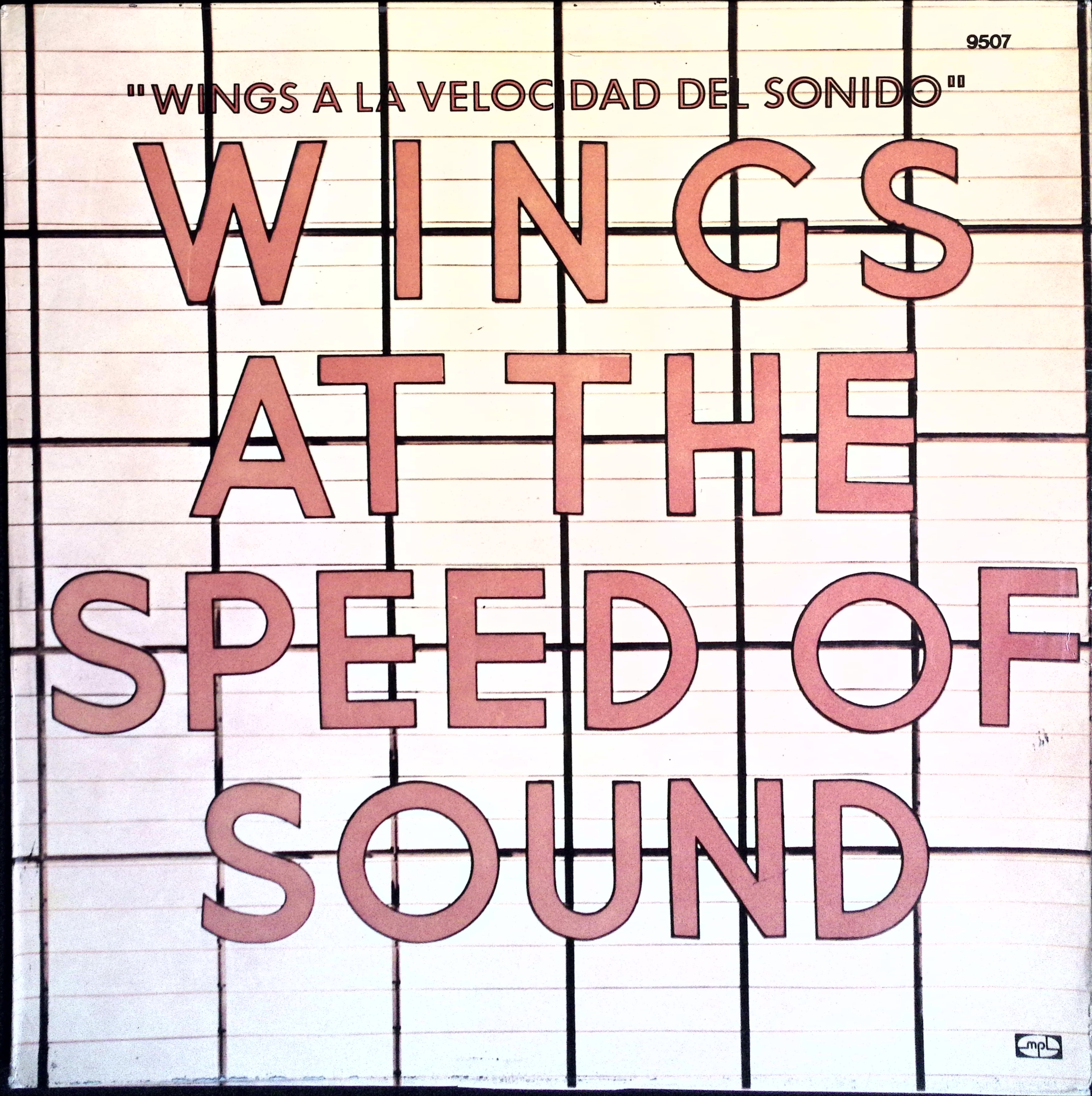 Wings - Wings at the Speed of Sound (Argentina)