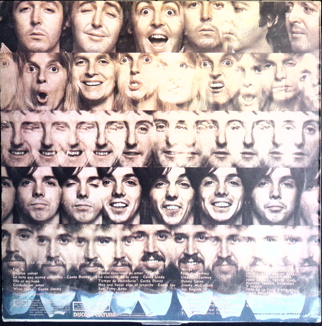 Wings - Wings at the Speed of Sound (Argentina)