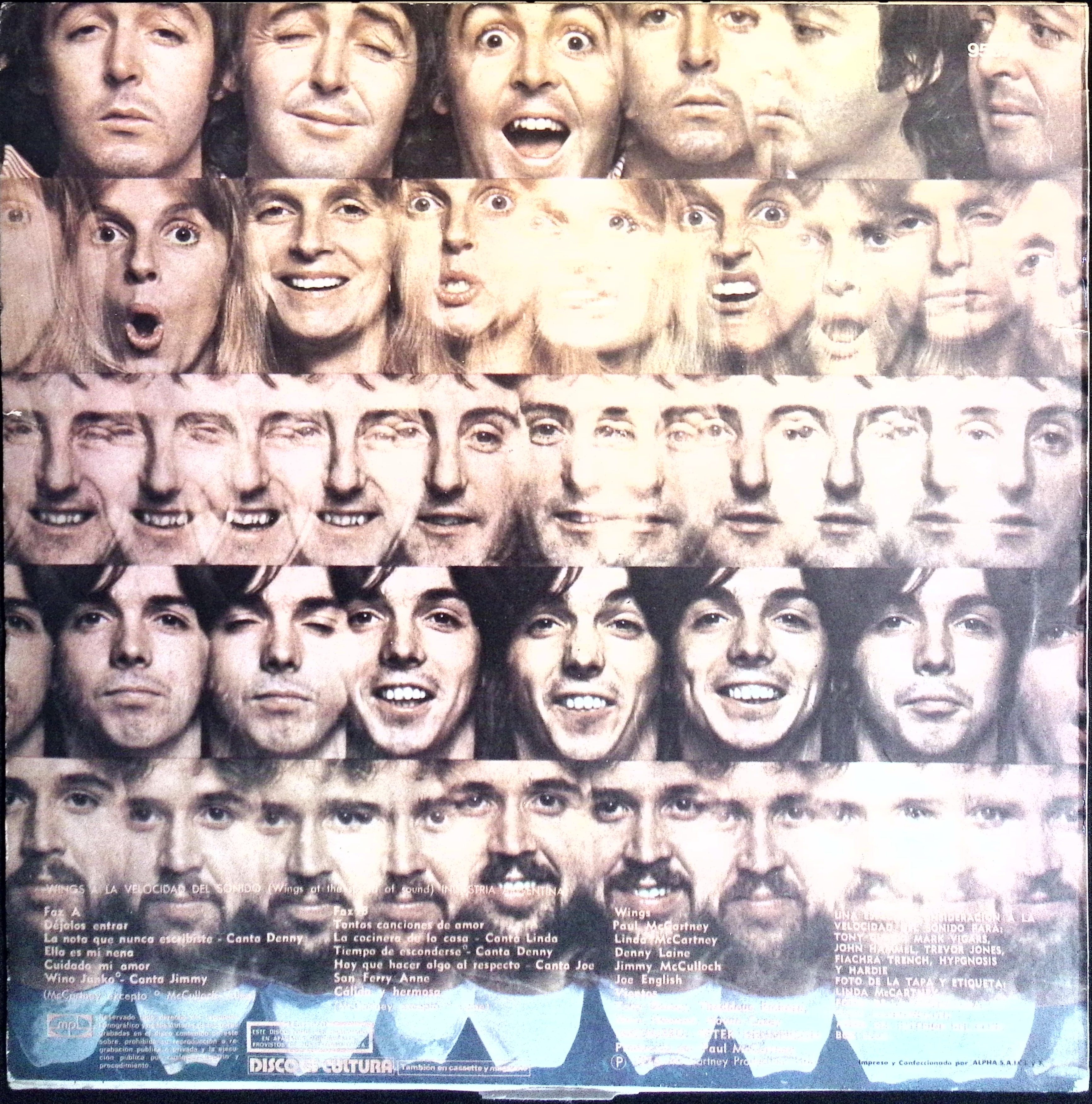 Wings - Wings at the Speed of Sound (Argentina)