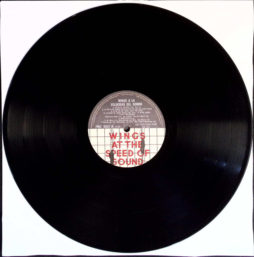 Wings - Wings at the Speed of Sound (Argentina)