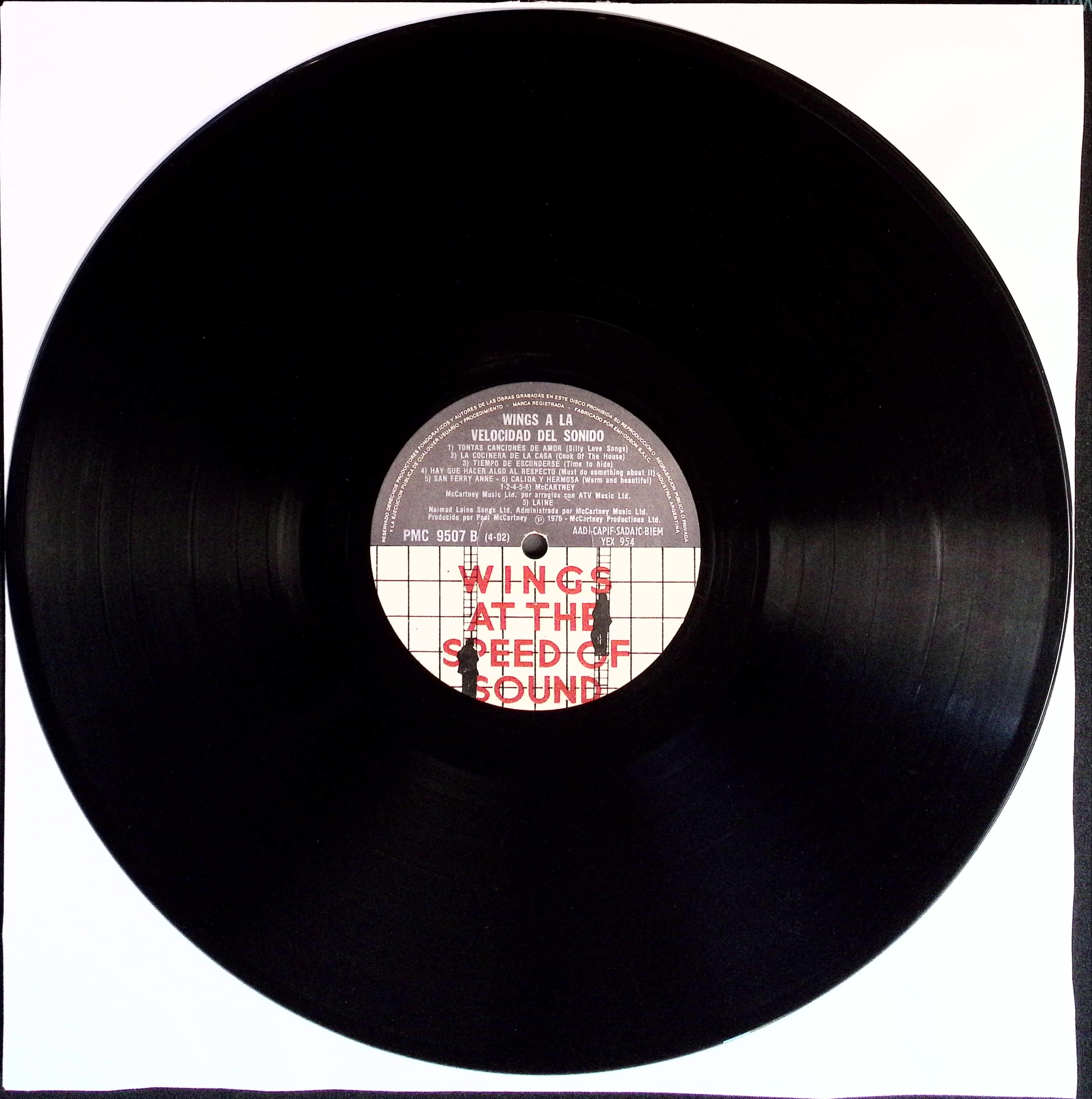 Wings - Wings at the Speed of Sound (Argentina)