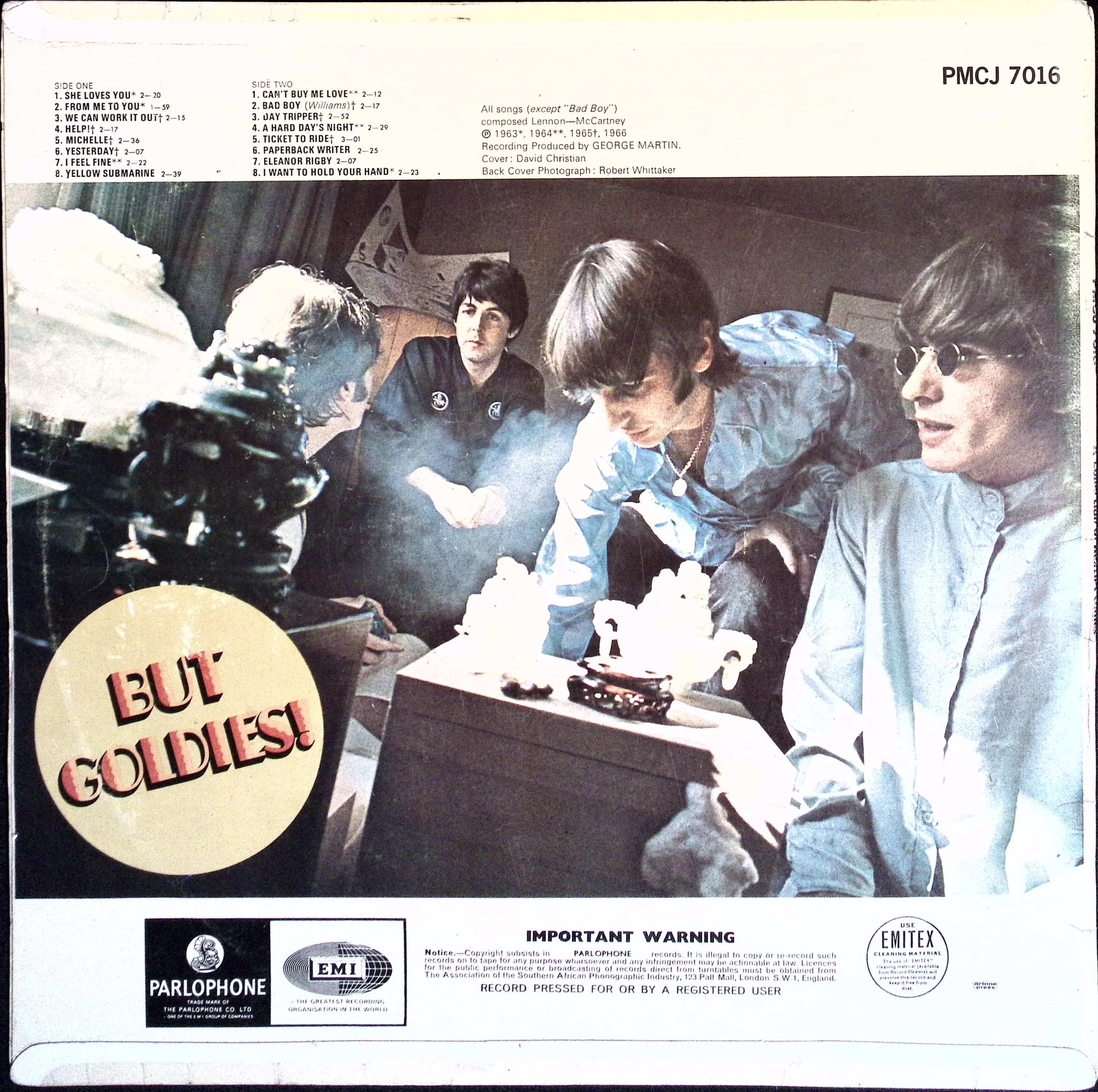 The Beatles - A Collection of Beatles Oldies (South Africa)