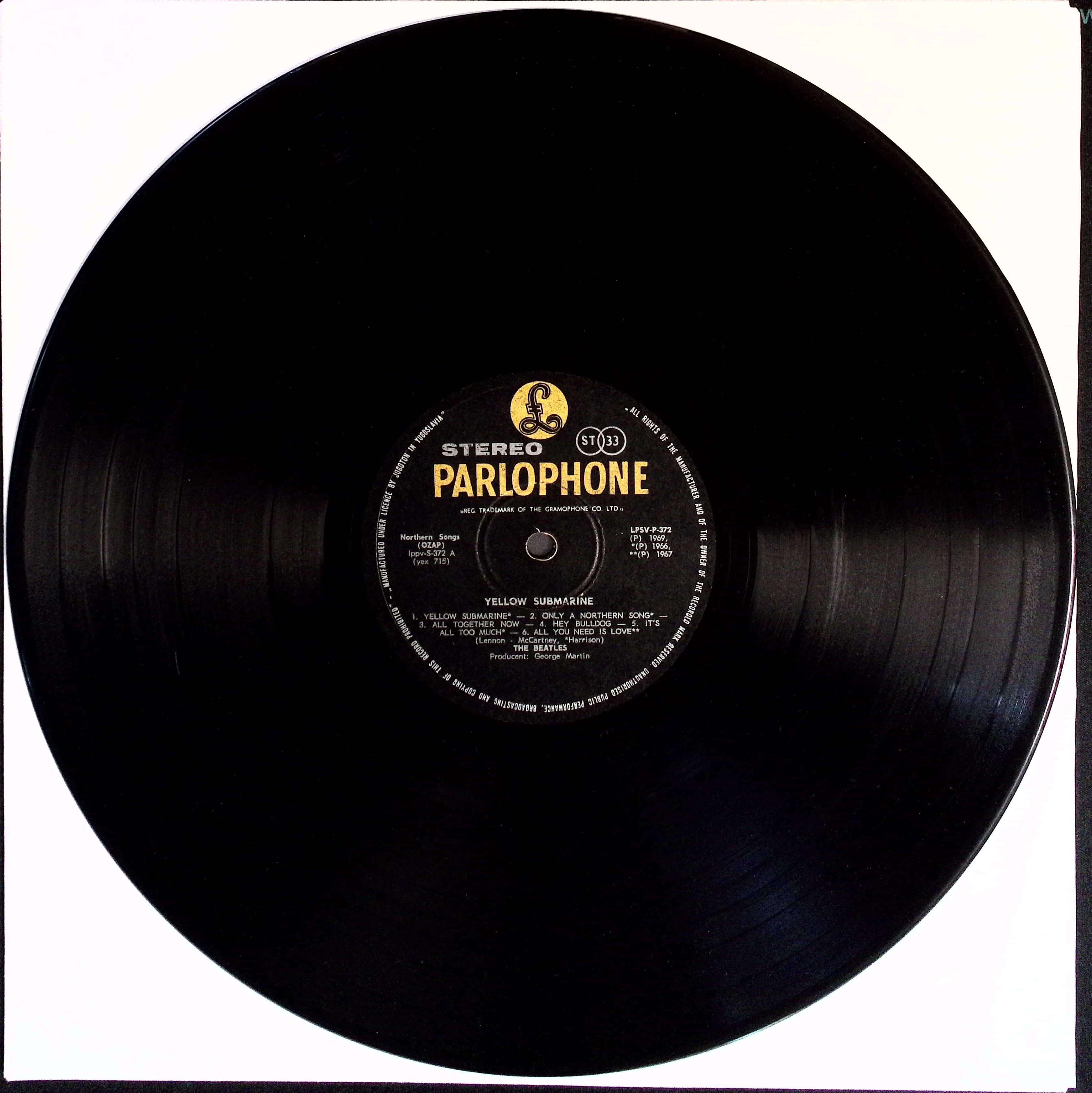 The Beatles - Yellow Submarine (Yugoslavia)