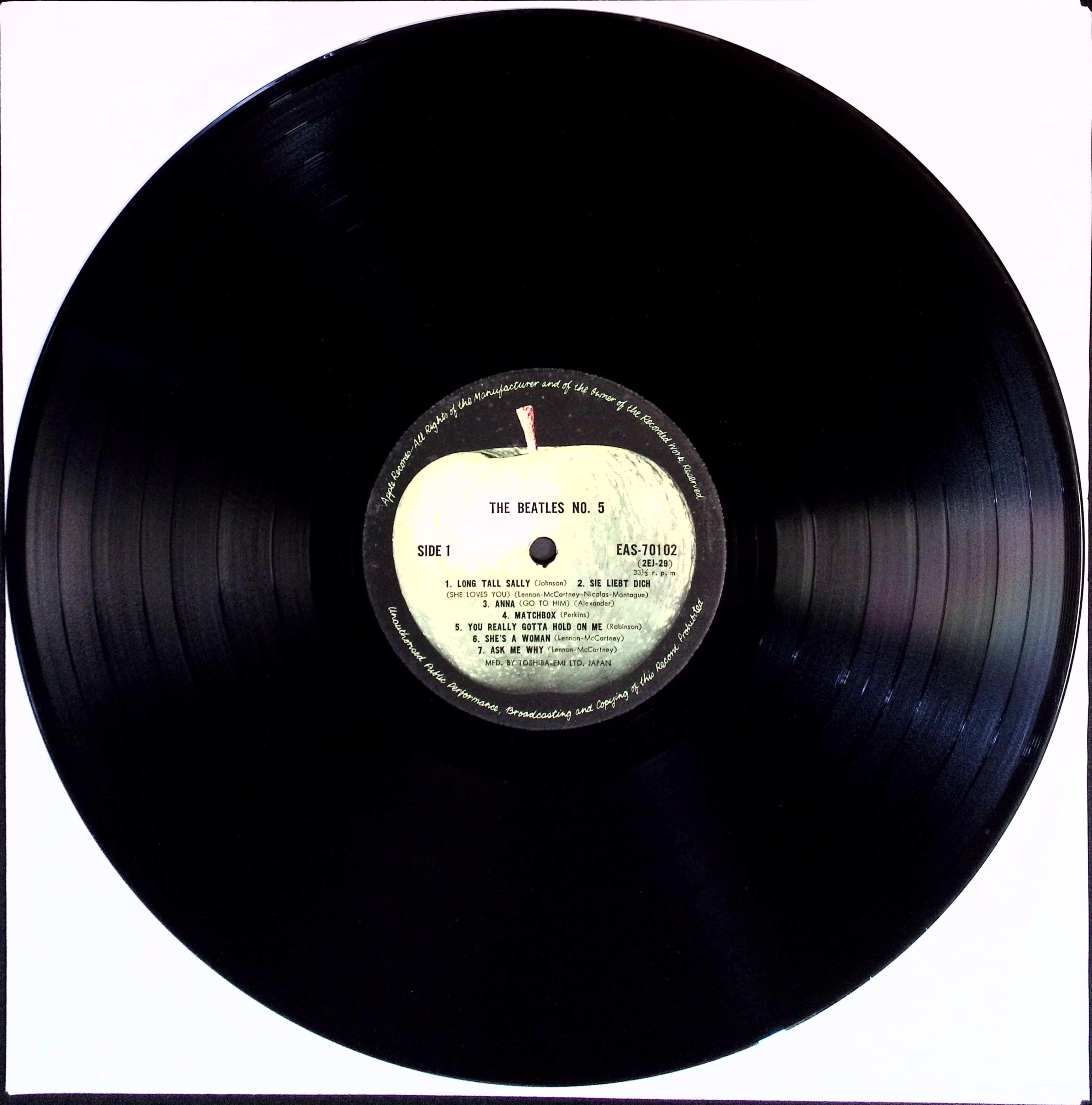 The Beatles - Beatles no.5  (Japan)