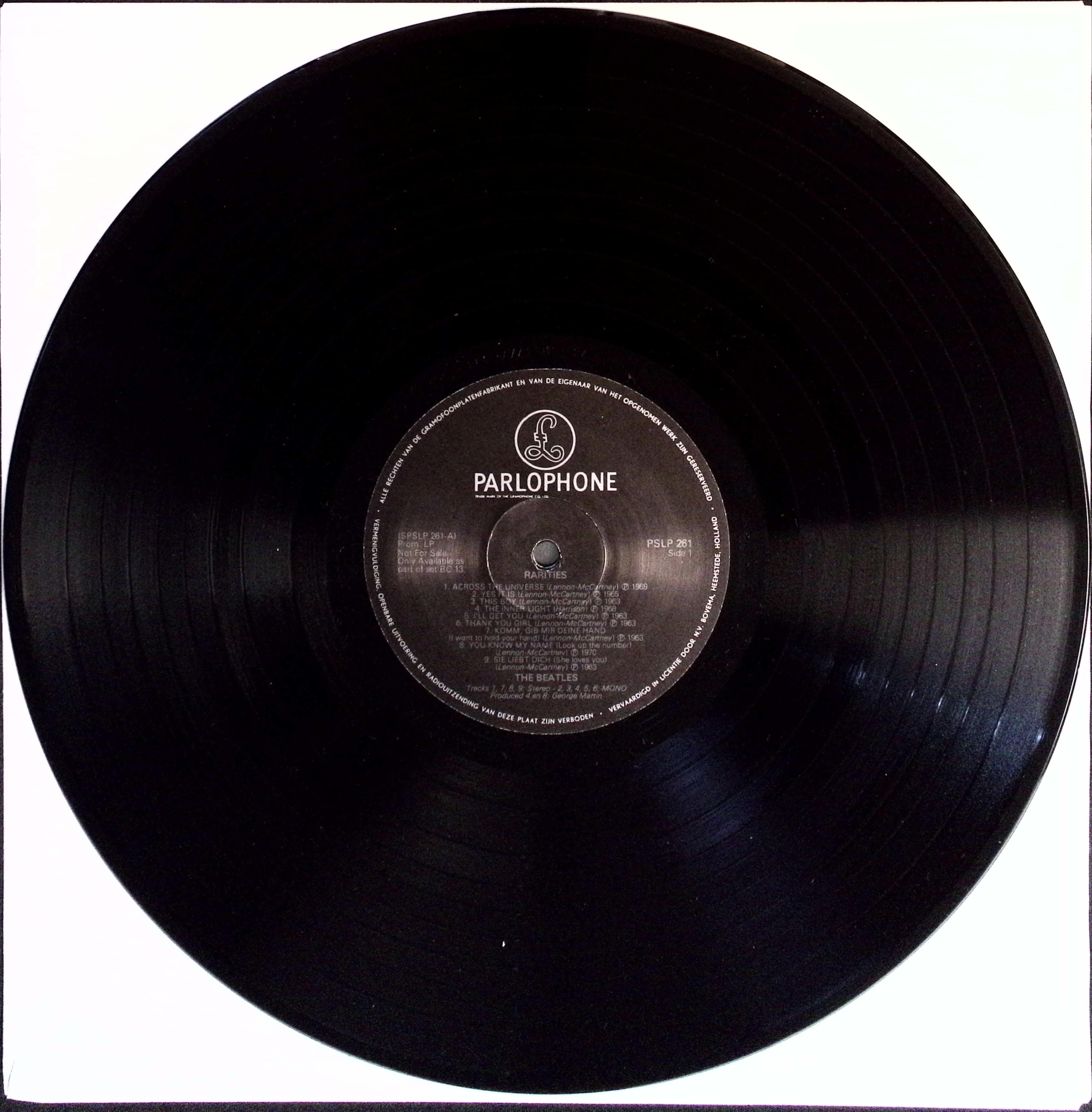 The Beatles - Rarities (Netherlands)