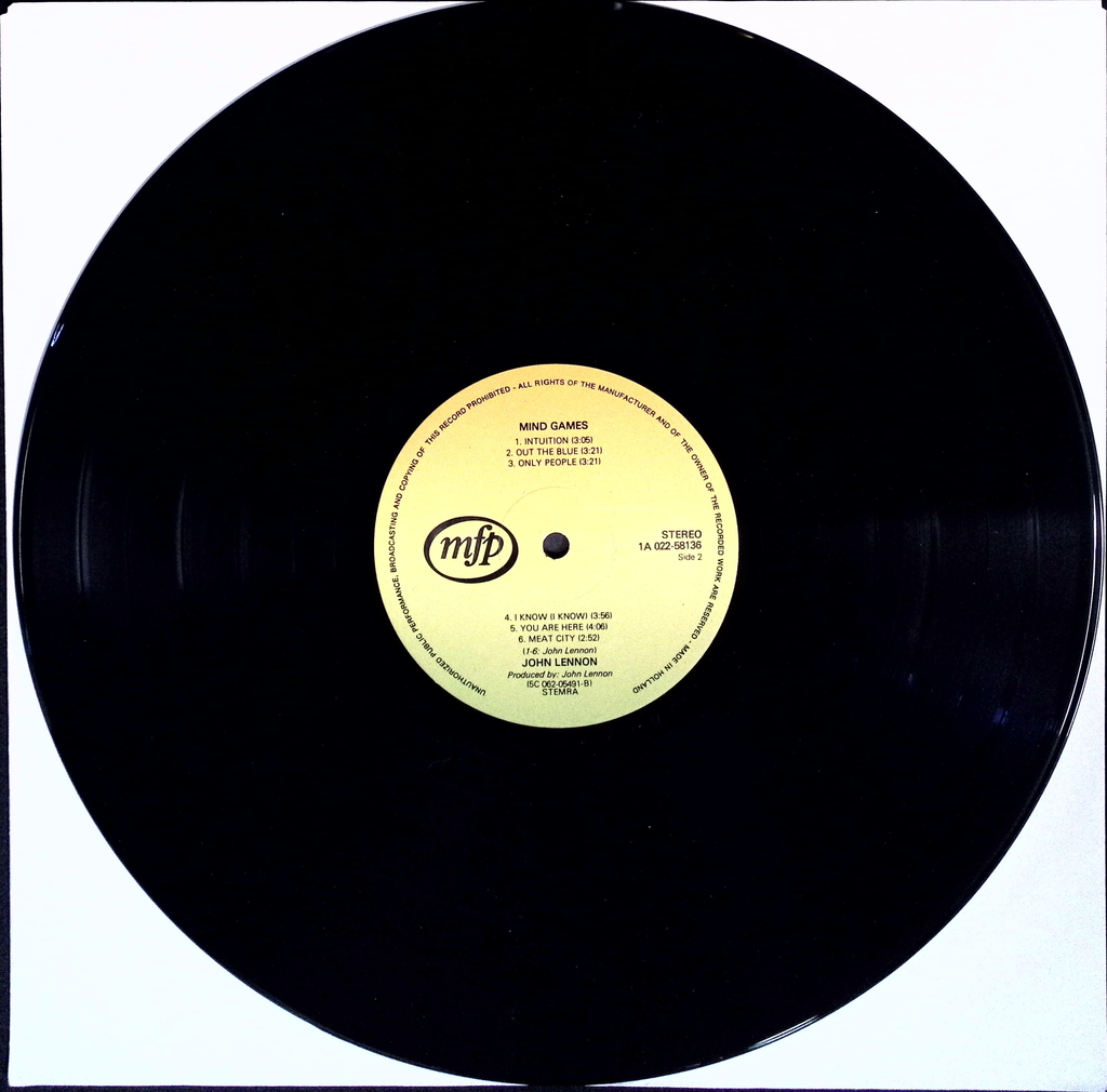 John Lennon - Mind Games (Netherlands)