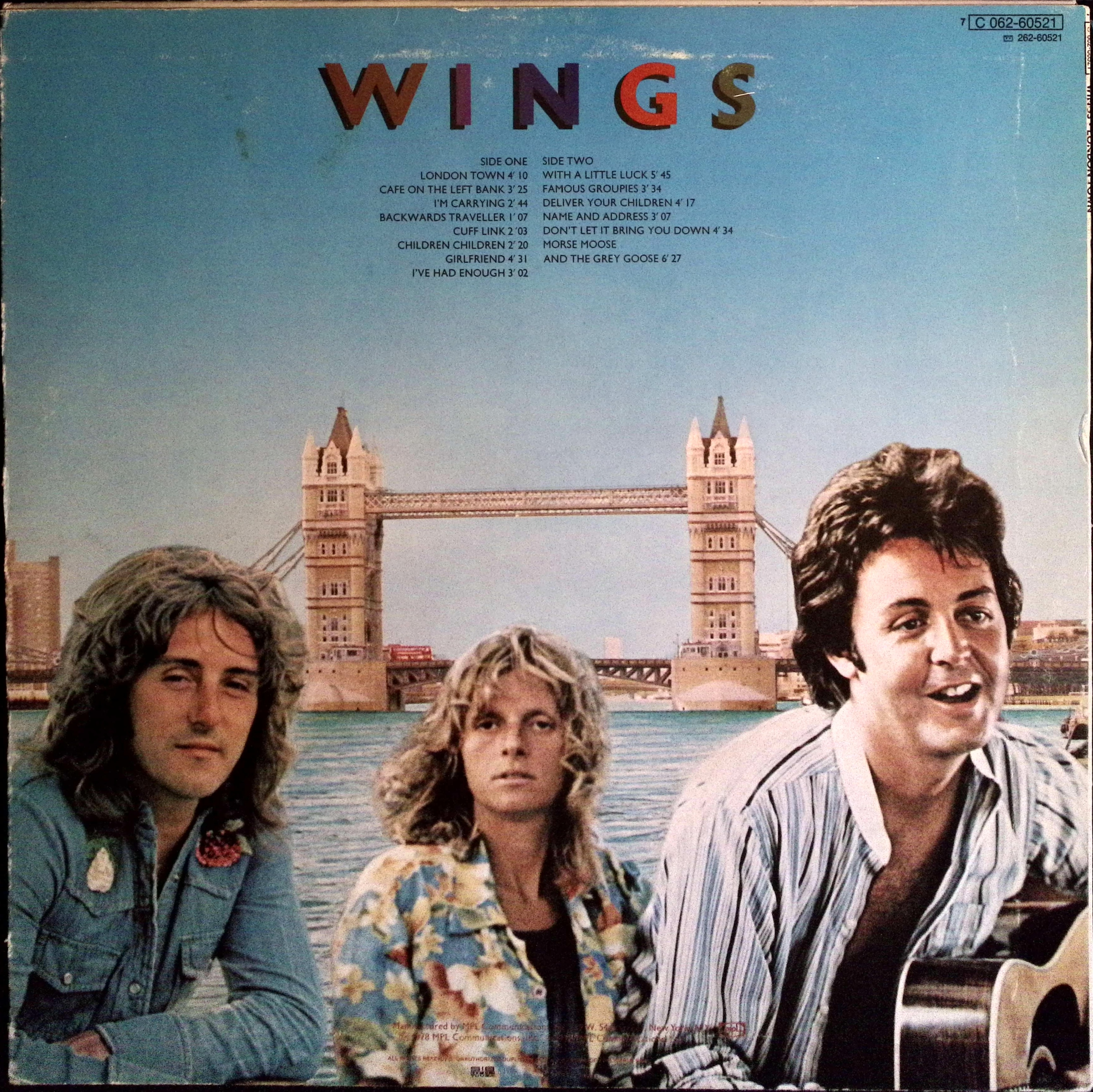 Wings - London Town (Sweden)